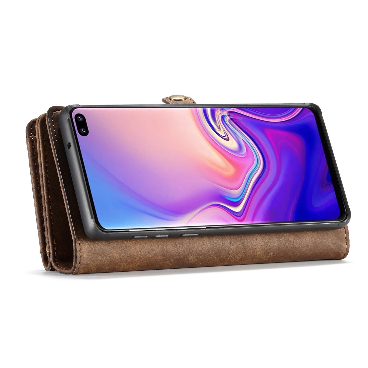 Samsung Galaxy S10 Multi-slot Wallet Case Brown