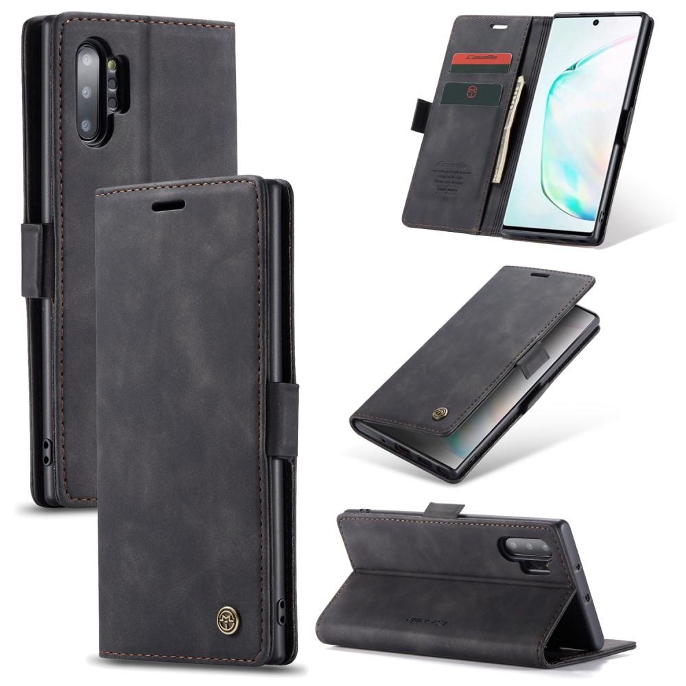 Samsung Galaxy Note 10 Plus Slim Wallet Case Black