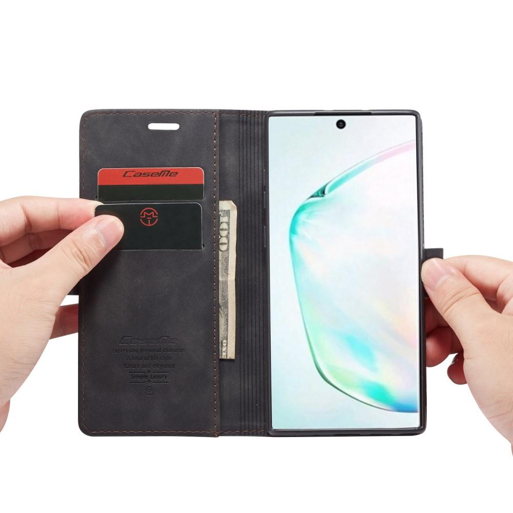 Samsung Galaxy Note 10 Plus Slim Wallet Case Black