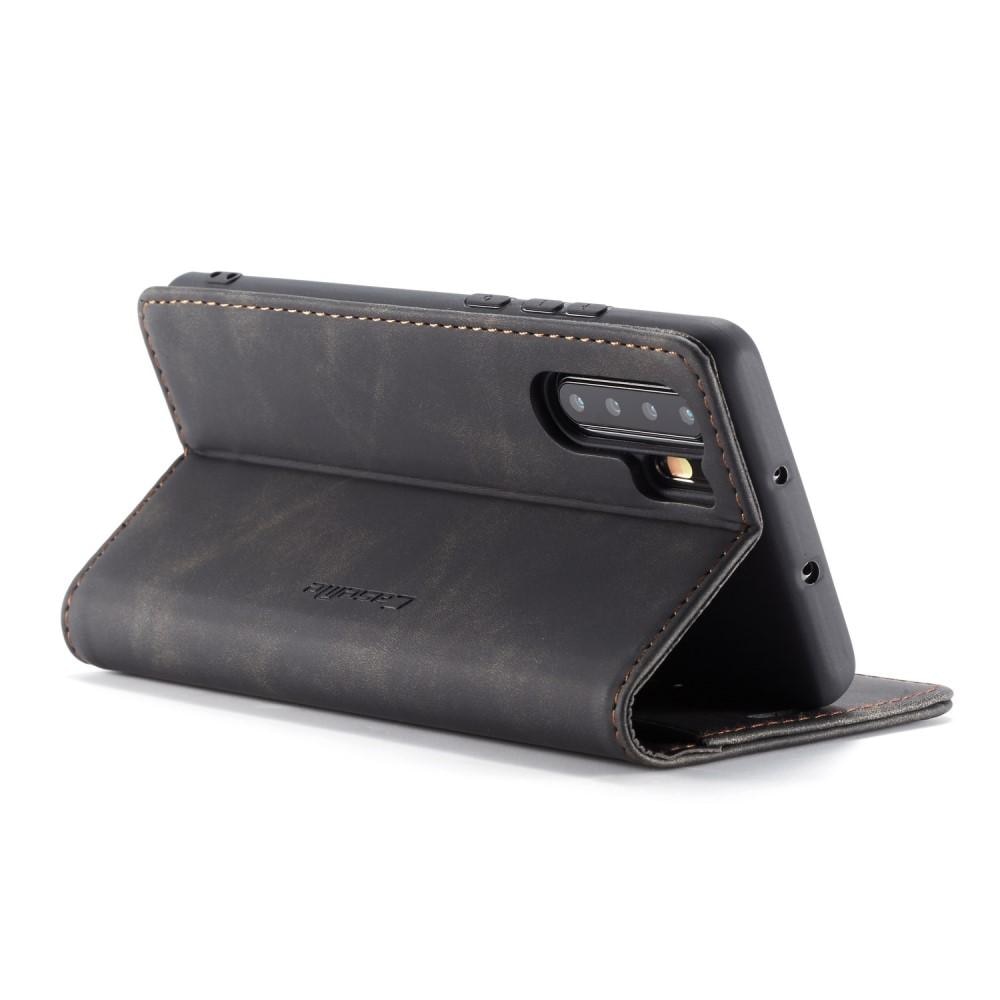 Huawei P30 Pro Slim Wallet Case Black