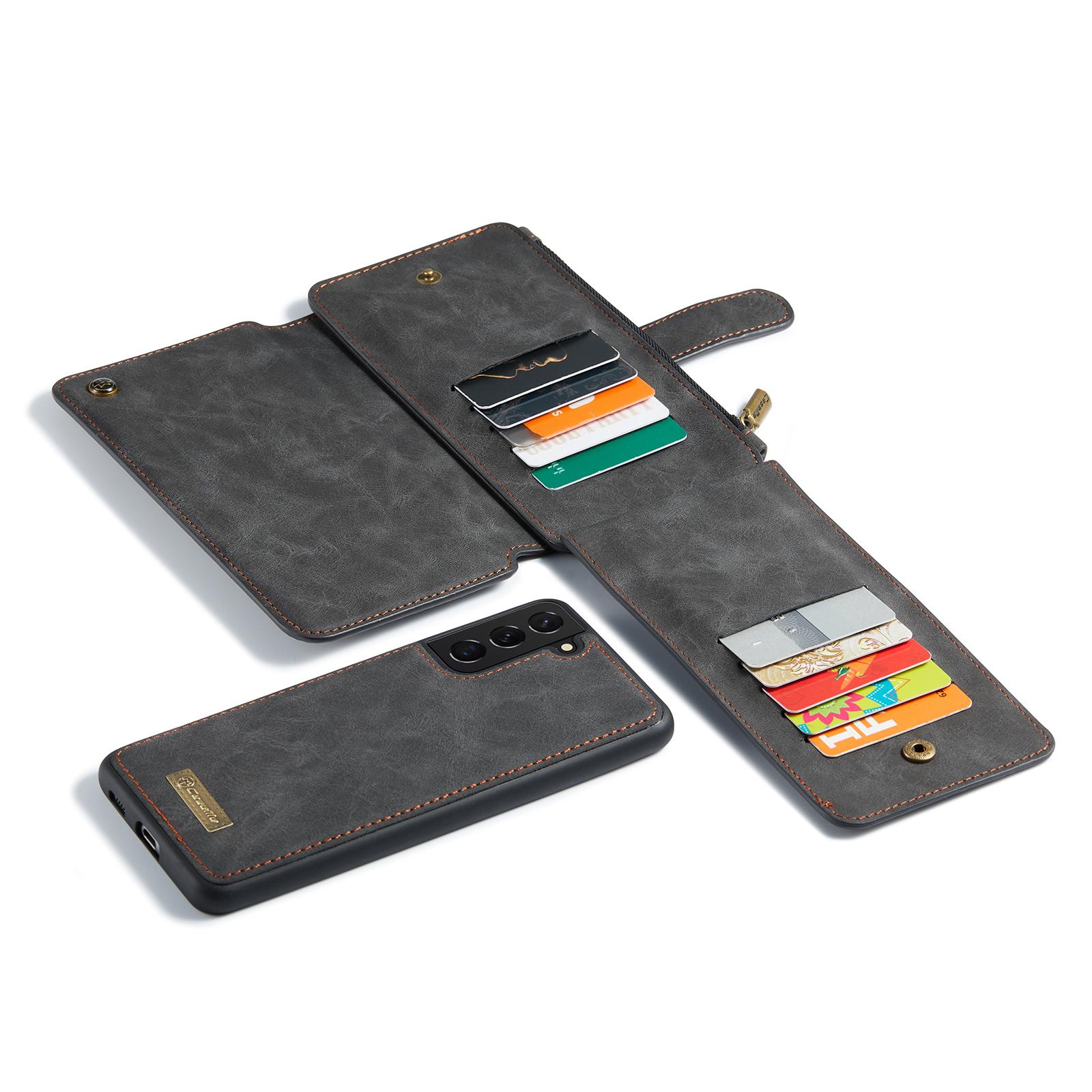 Samsung Galaxy S21 Multi-slot Flip Cover Grey