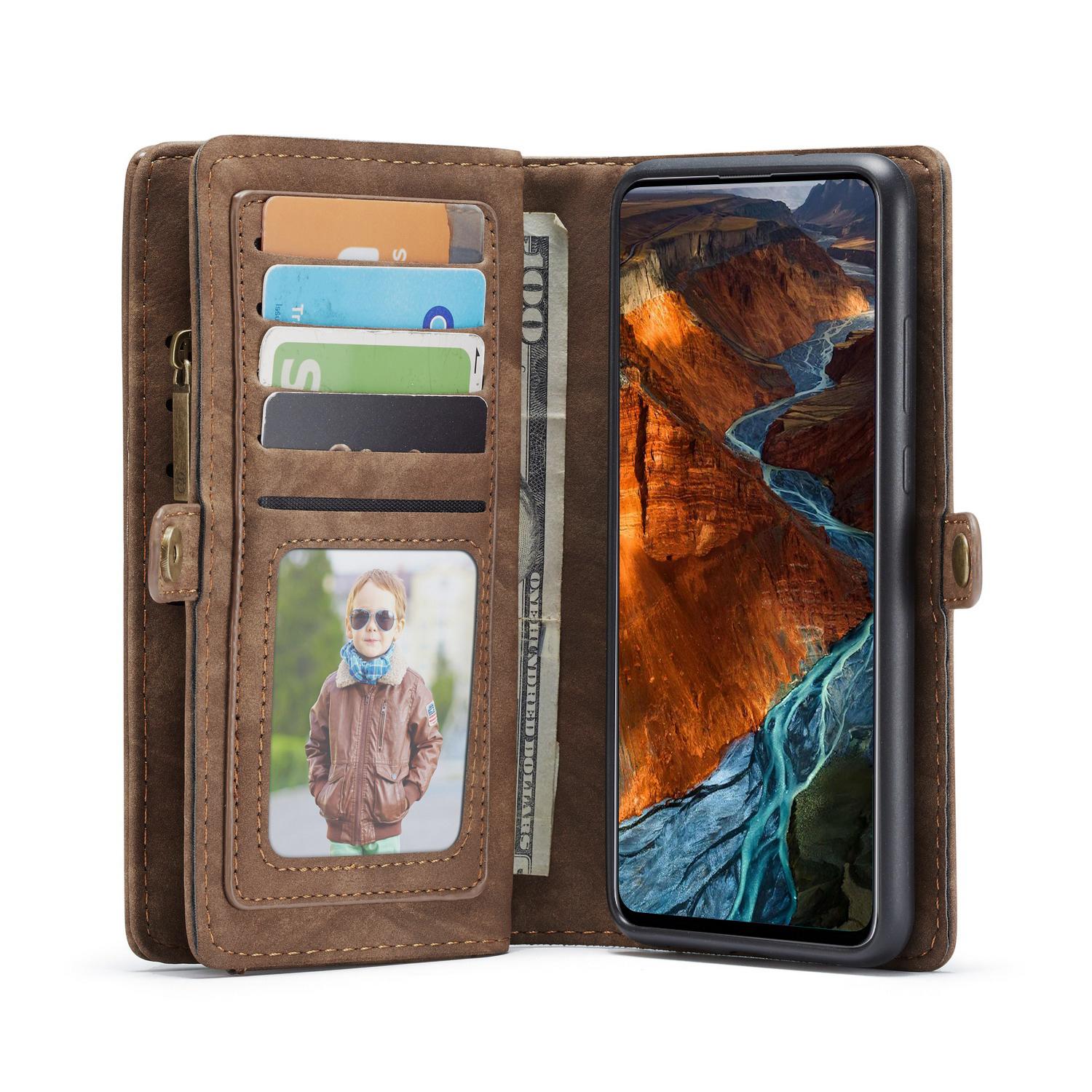 Samsung Galaxy A51 Multi-slot Wallet Case Brown