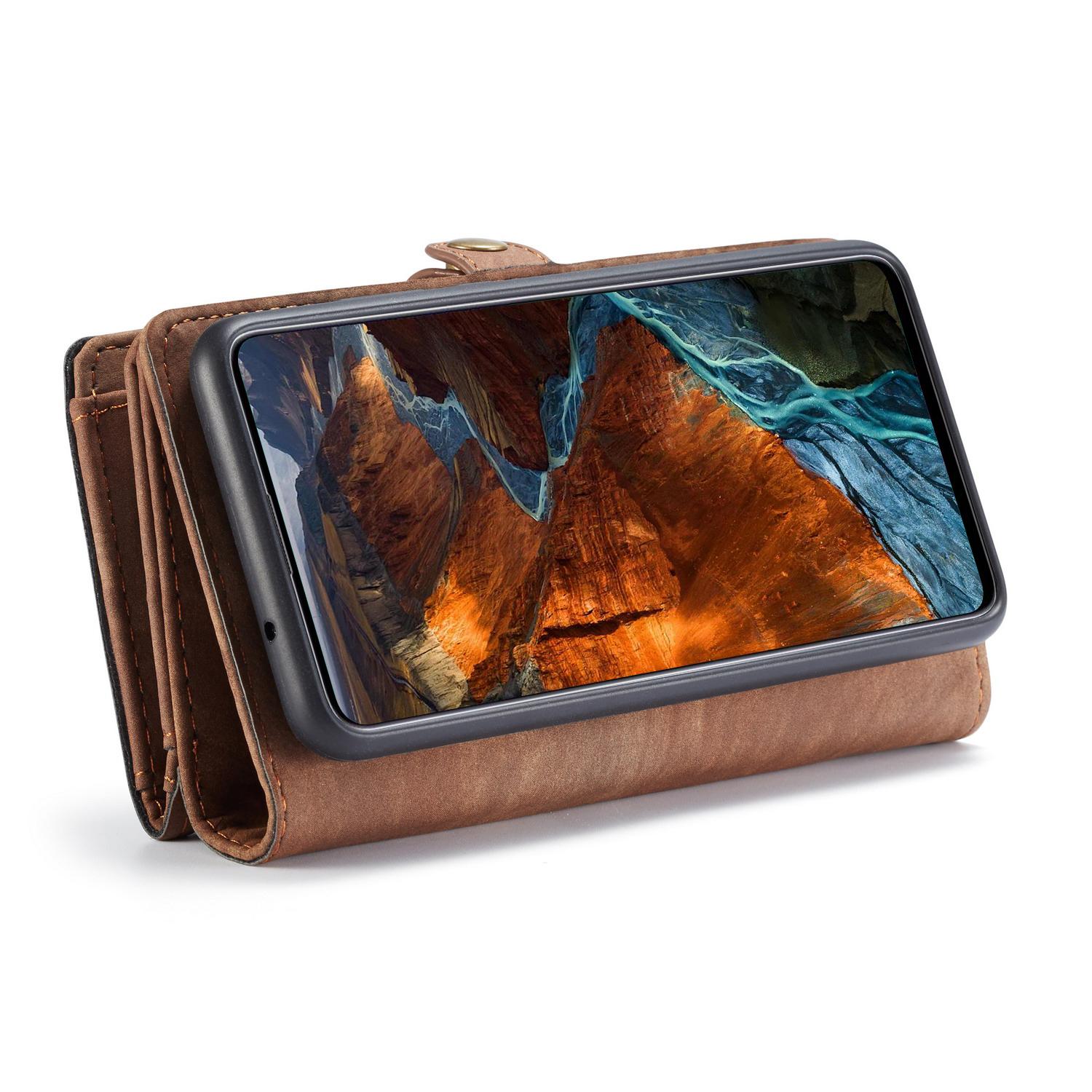 Samsung Galaxy A51 Multi-slot Wallet Case Brown