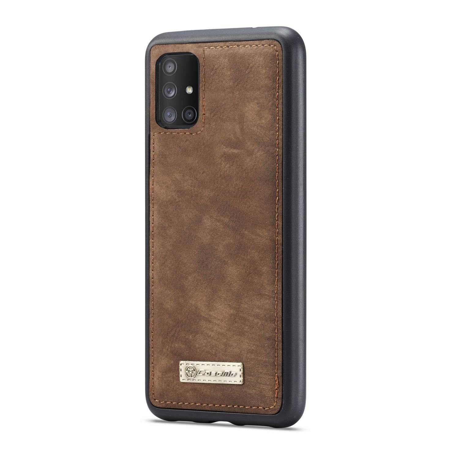 Samsung Galaxy A51 Multi-slot Wallet Case Brown