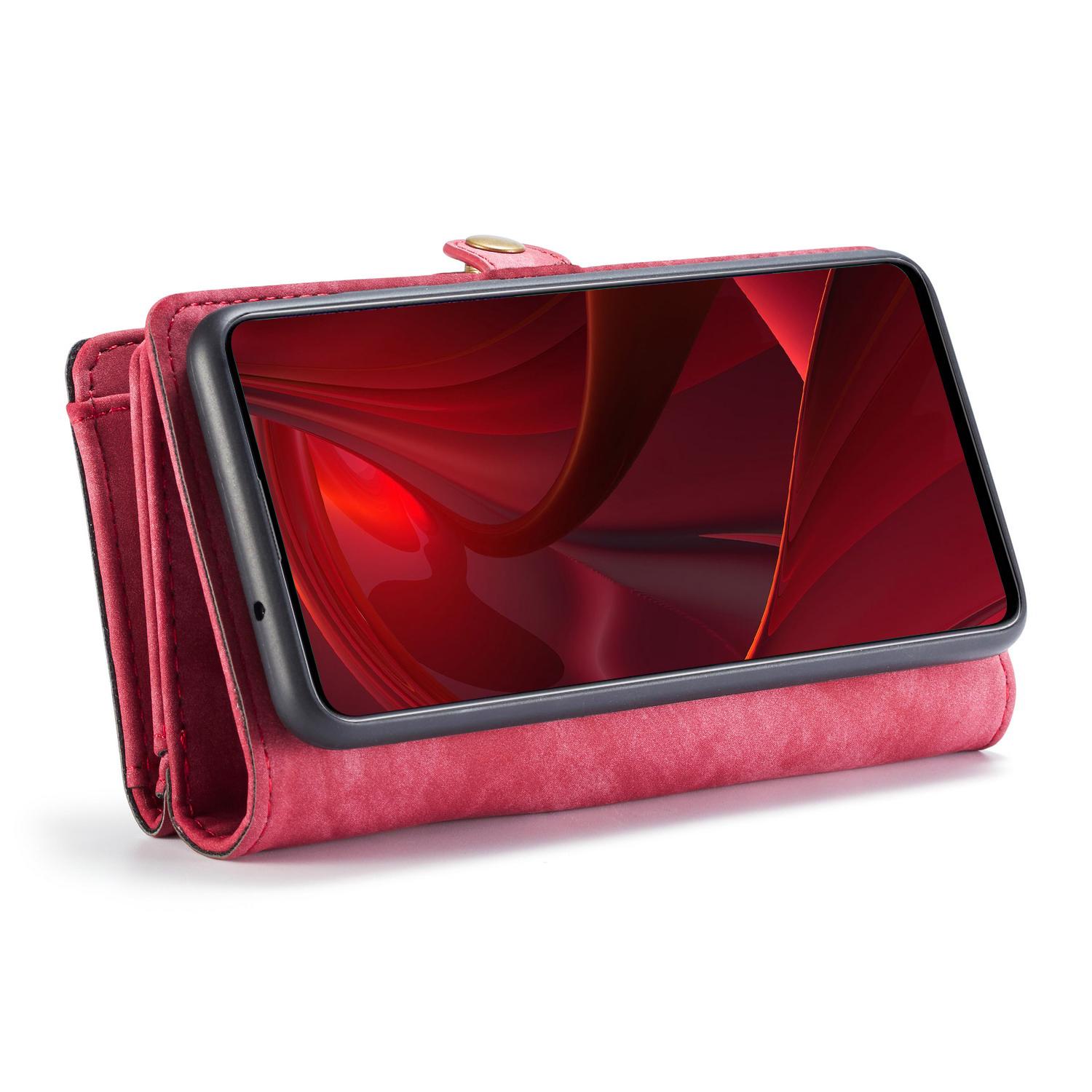 Samsung Galaxy A51 Multi-slot Wallet Case Red