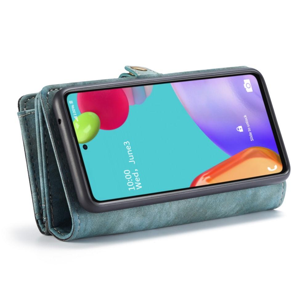 Samsung Galaxy A52 5G Multi-slot Wallet Case Blue