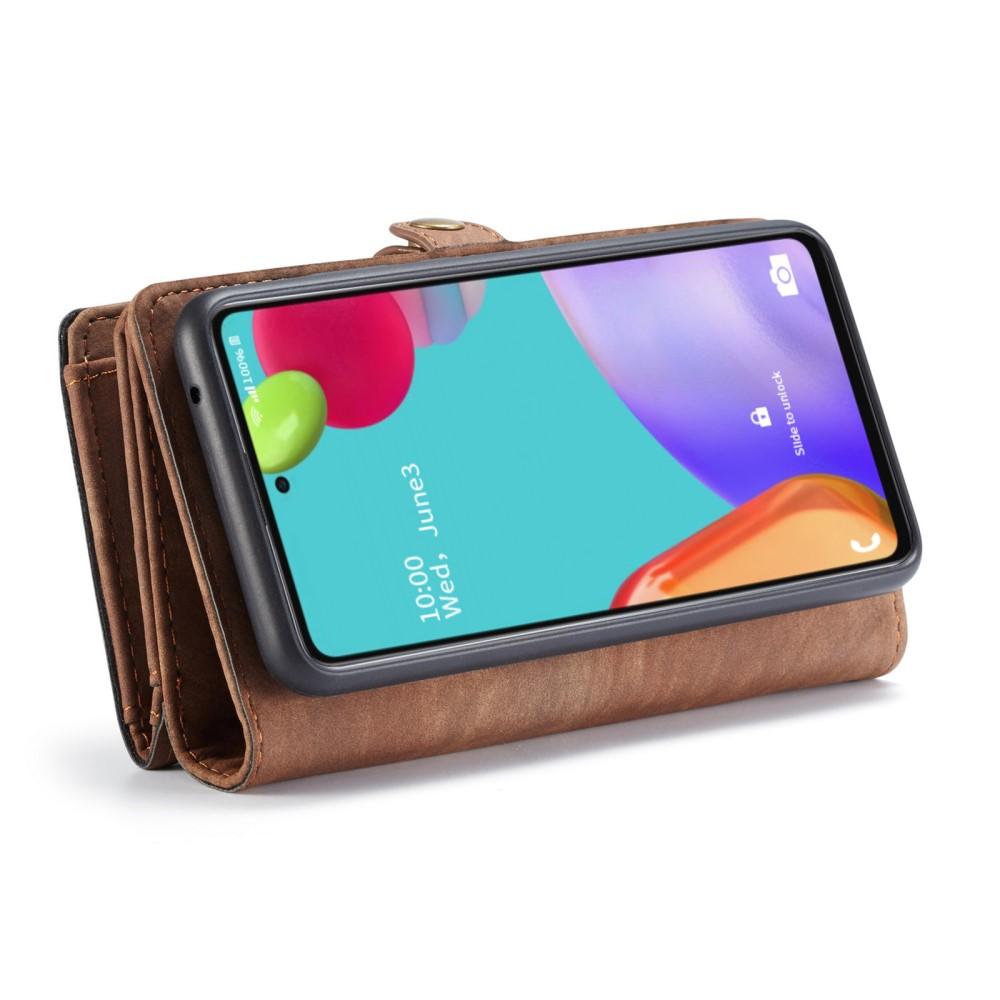 Samsung Galaxy A52 5G Multi-slot Wallet Case Brown