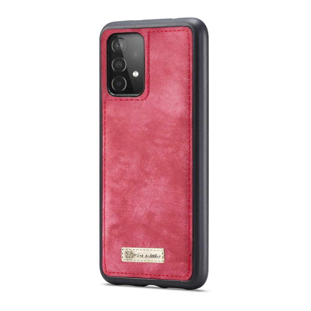 Samsung Galaxy A52 5G Multi-slot Wallet Case Red