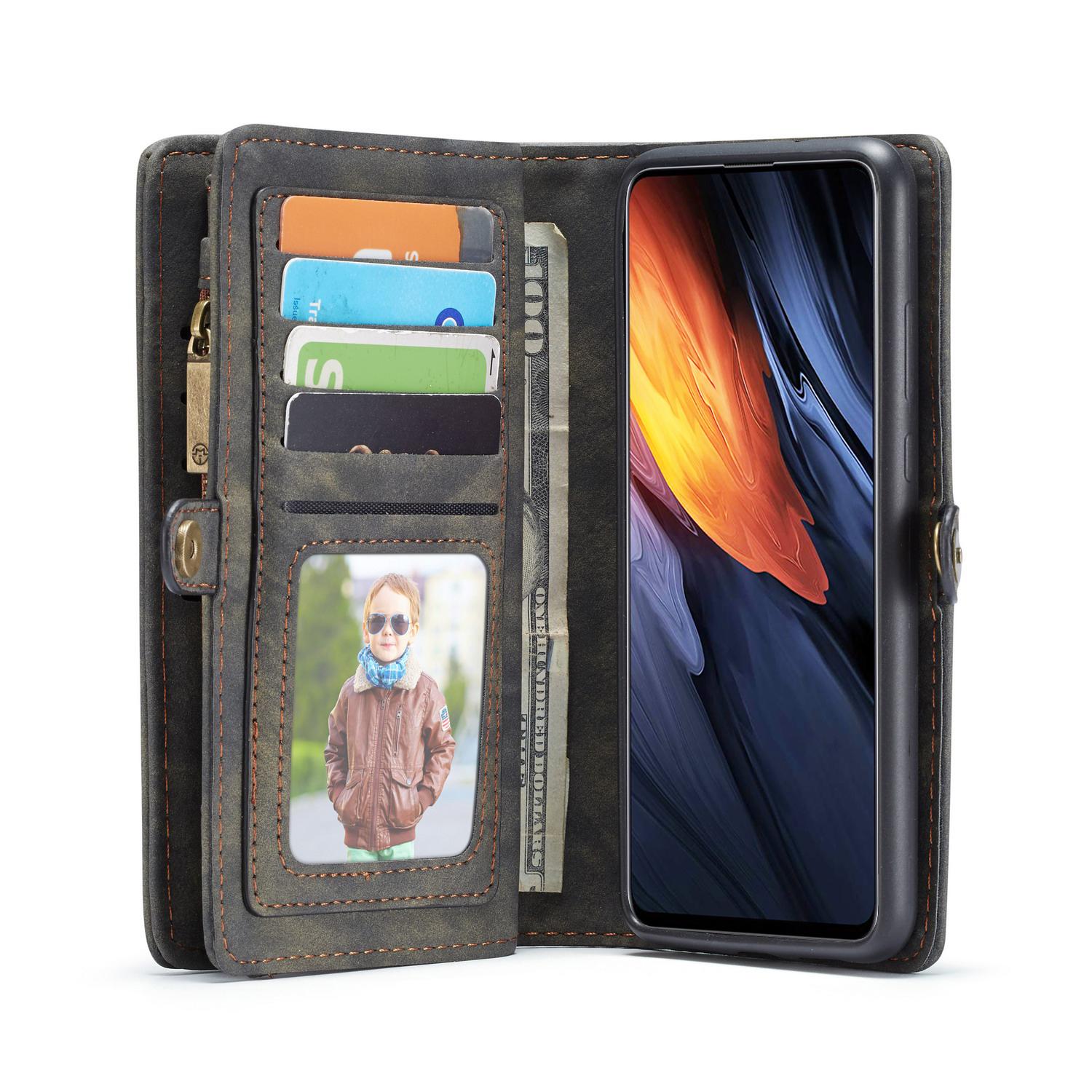 Samsung Galaxy A71 Multi-slot Wallet Case Grey