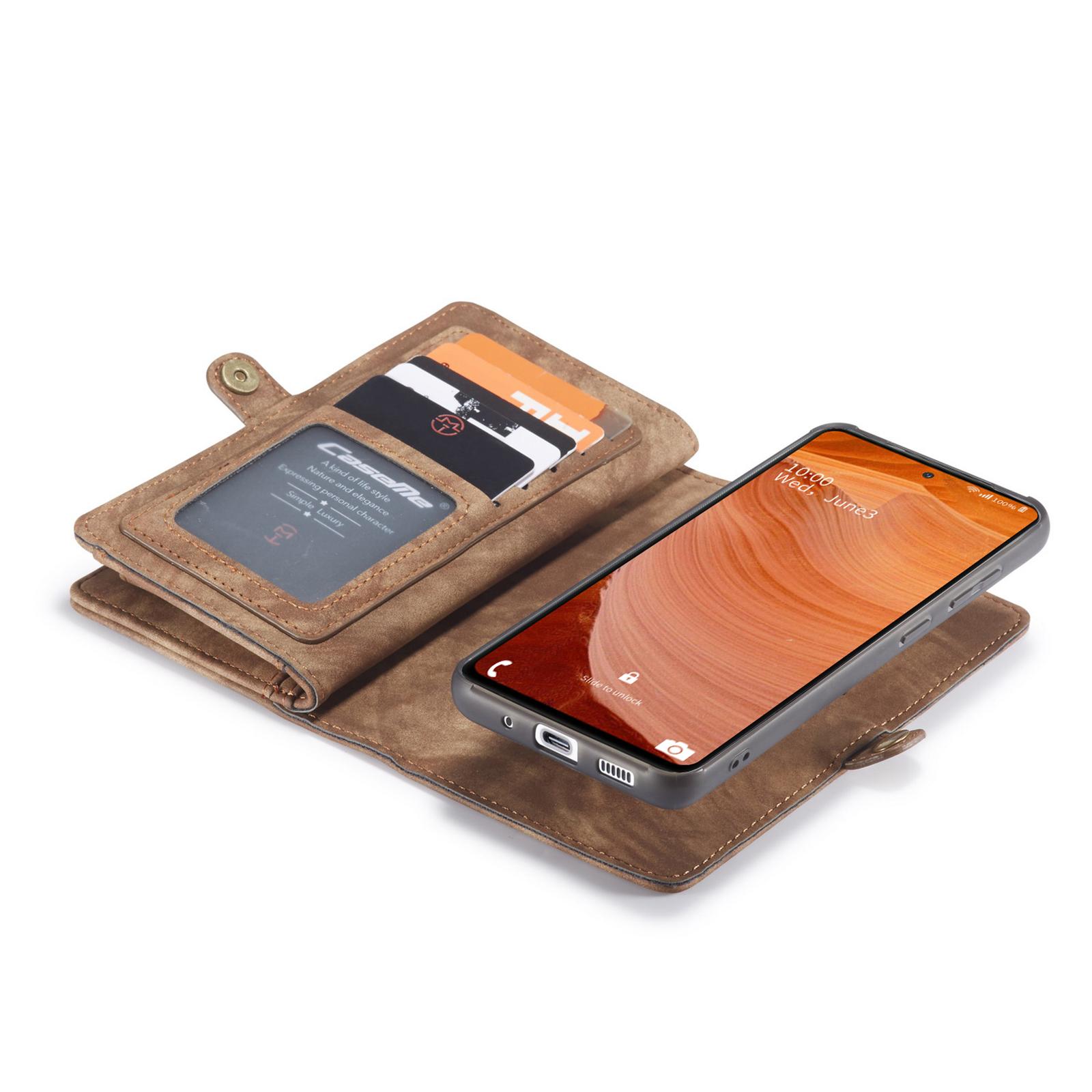 Samsung Galaxy S20 FE Multi-slot Wallet Case Brown