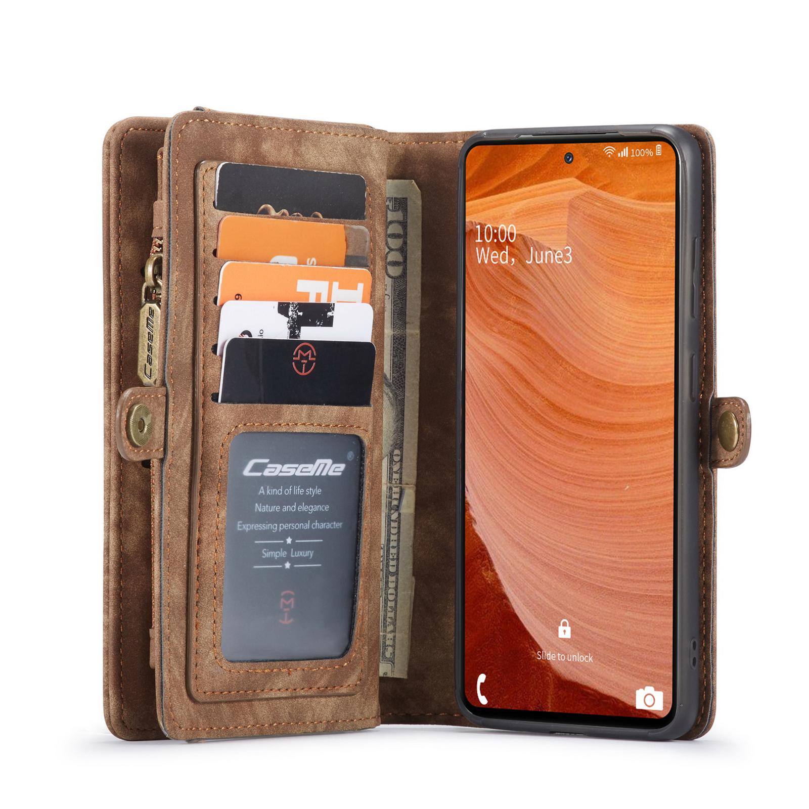 Samsung Galaxy S20 FE Multi-slot Wallet Case Brown