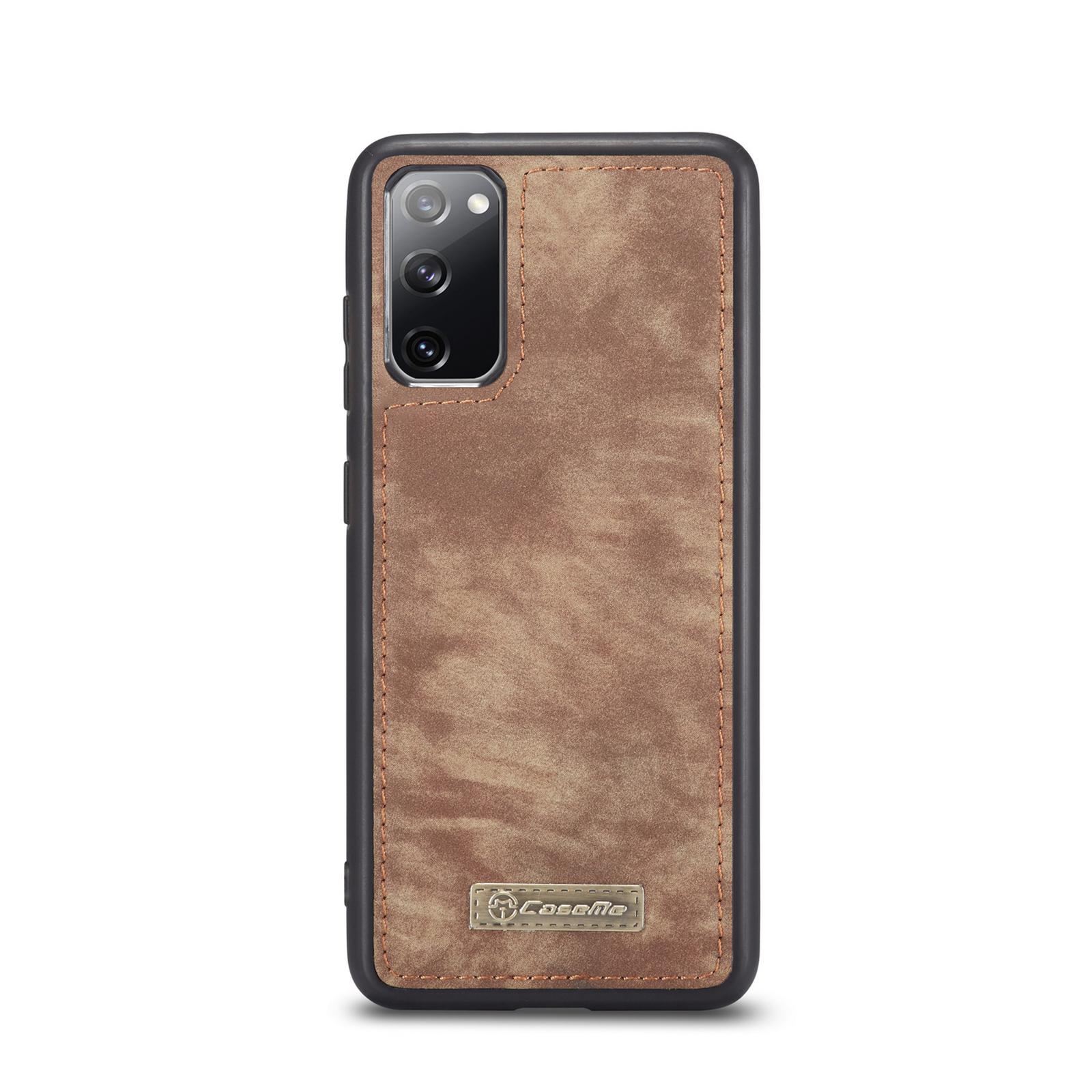 Samsung Galaxy S20 FE Multi-slot Wallet Case Brown