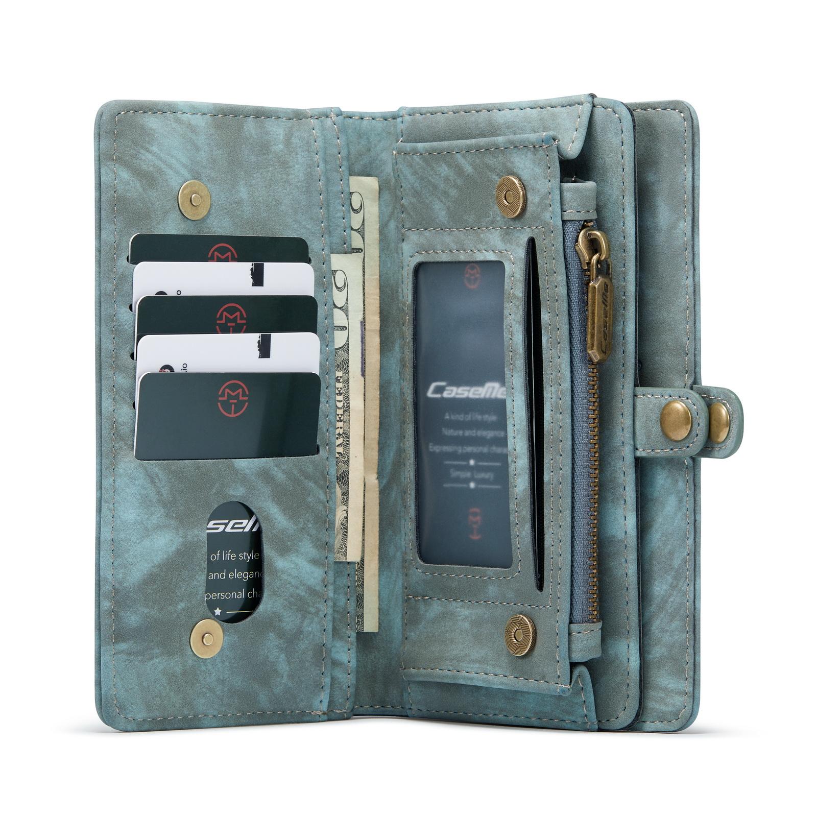 Samsung Galaxy S21 Multi-slot Wallet Case Blue