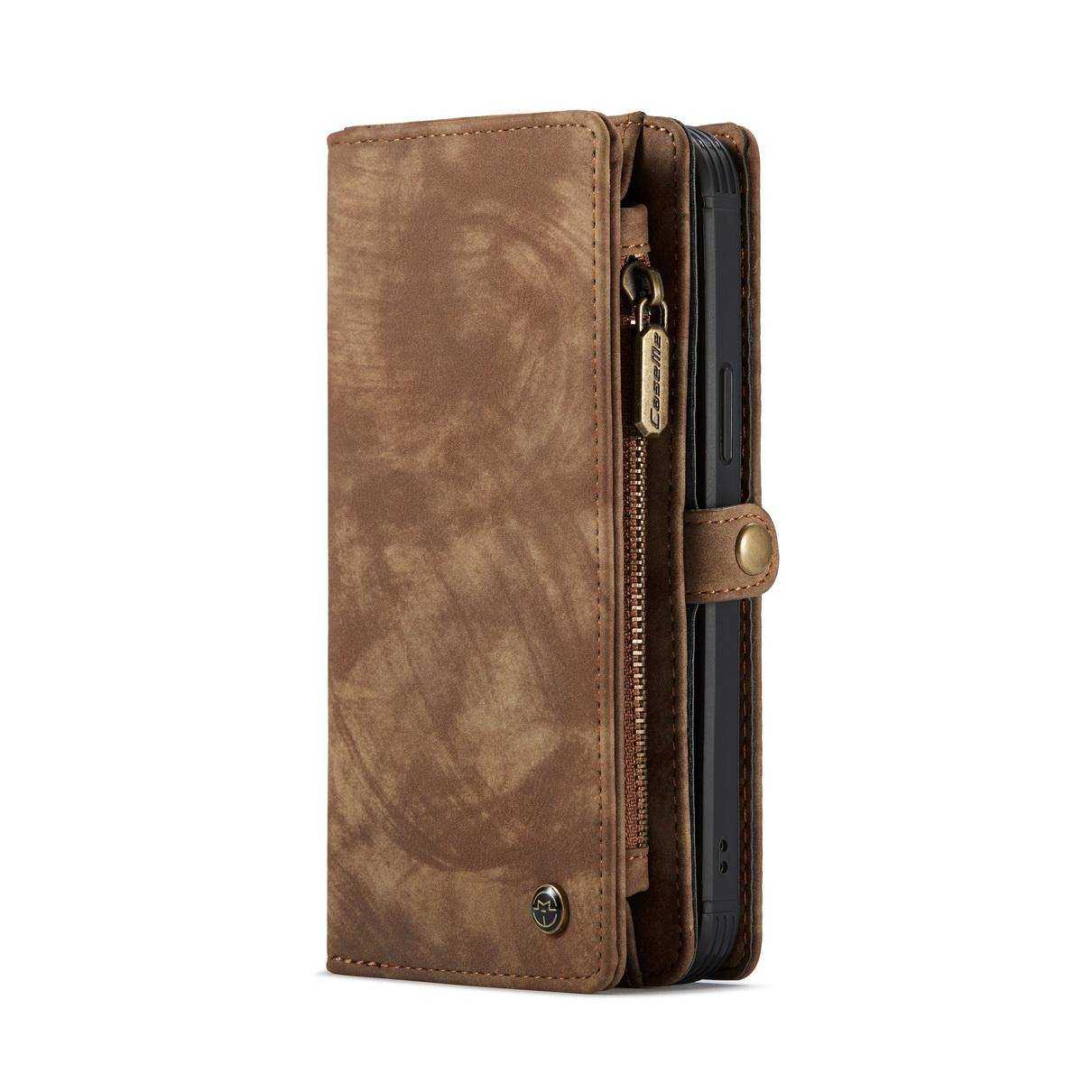 iPhone 12 Mini Multi-slot Wallet Case Brown