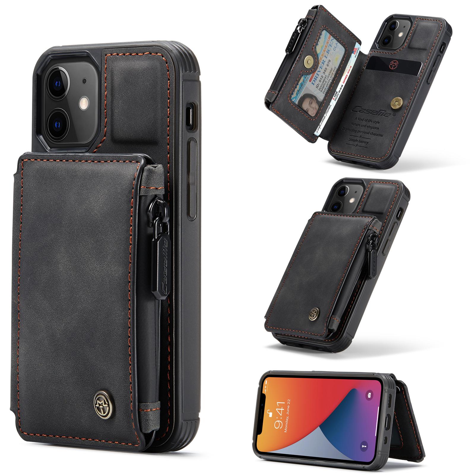 iPhone 12 Mini Multi-Slot Case Black