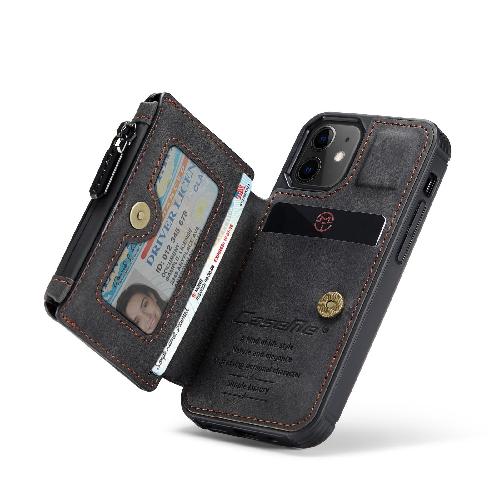 iPhone 12 Mini Multi-Slot Case Black