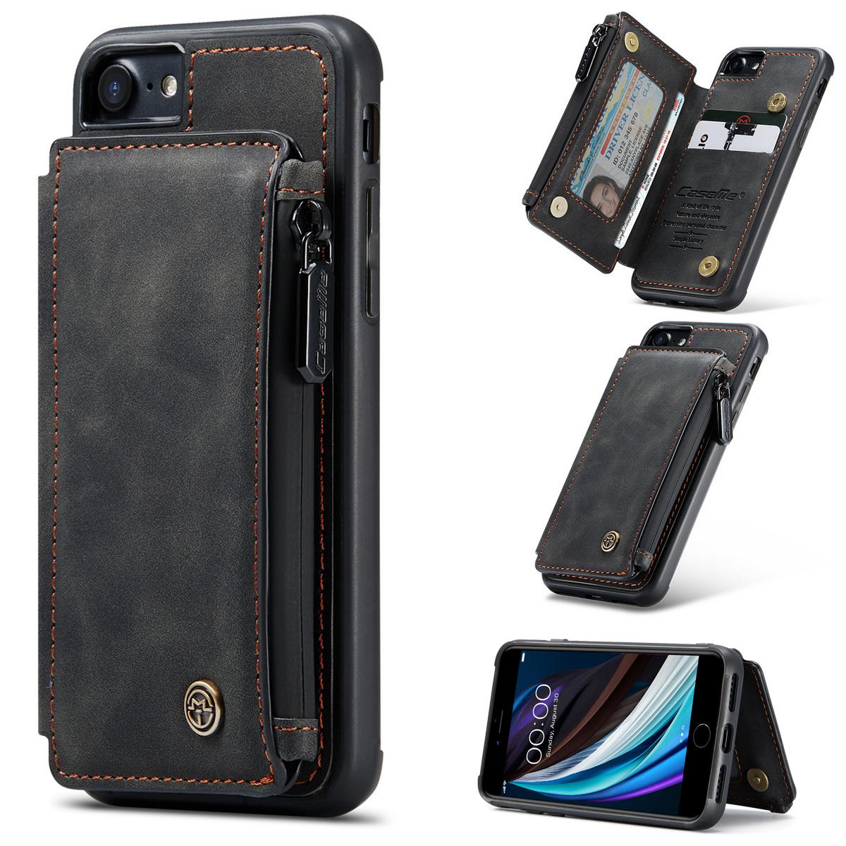 iPhone 7/8/SE Multi-Slot Case Black