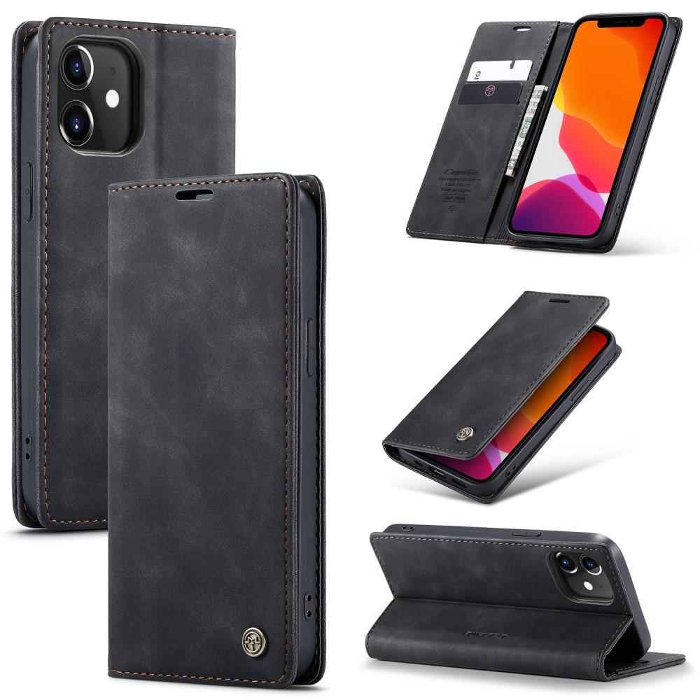 iPhone 12 Mini Slim Wallet Case Black