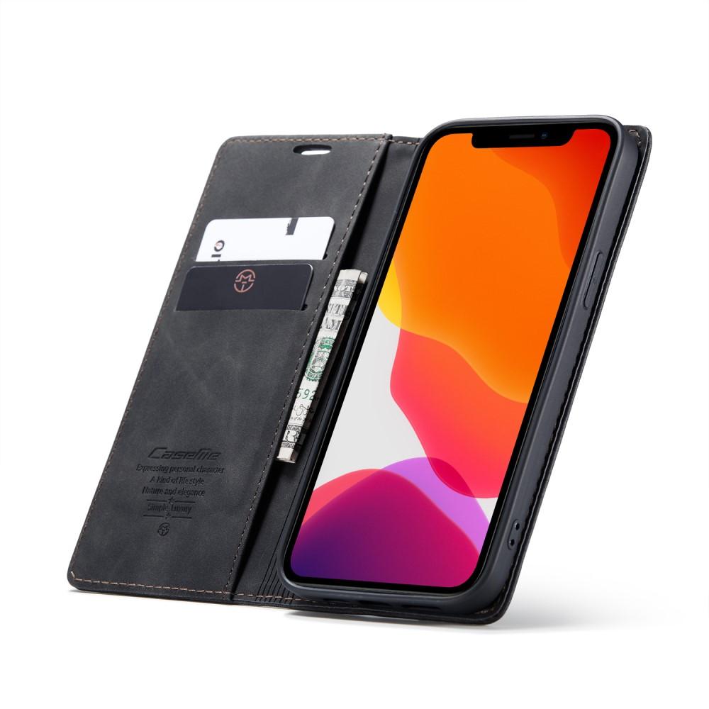 Apple iPhone 12/iPhone 12 Pro Slim Wallet Case Black