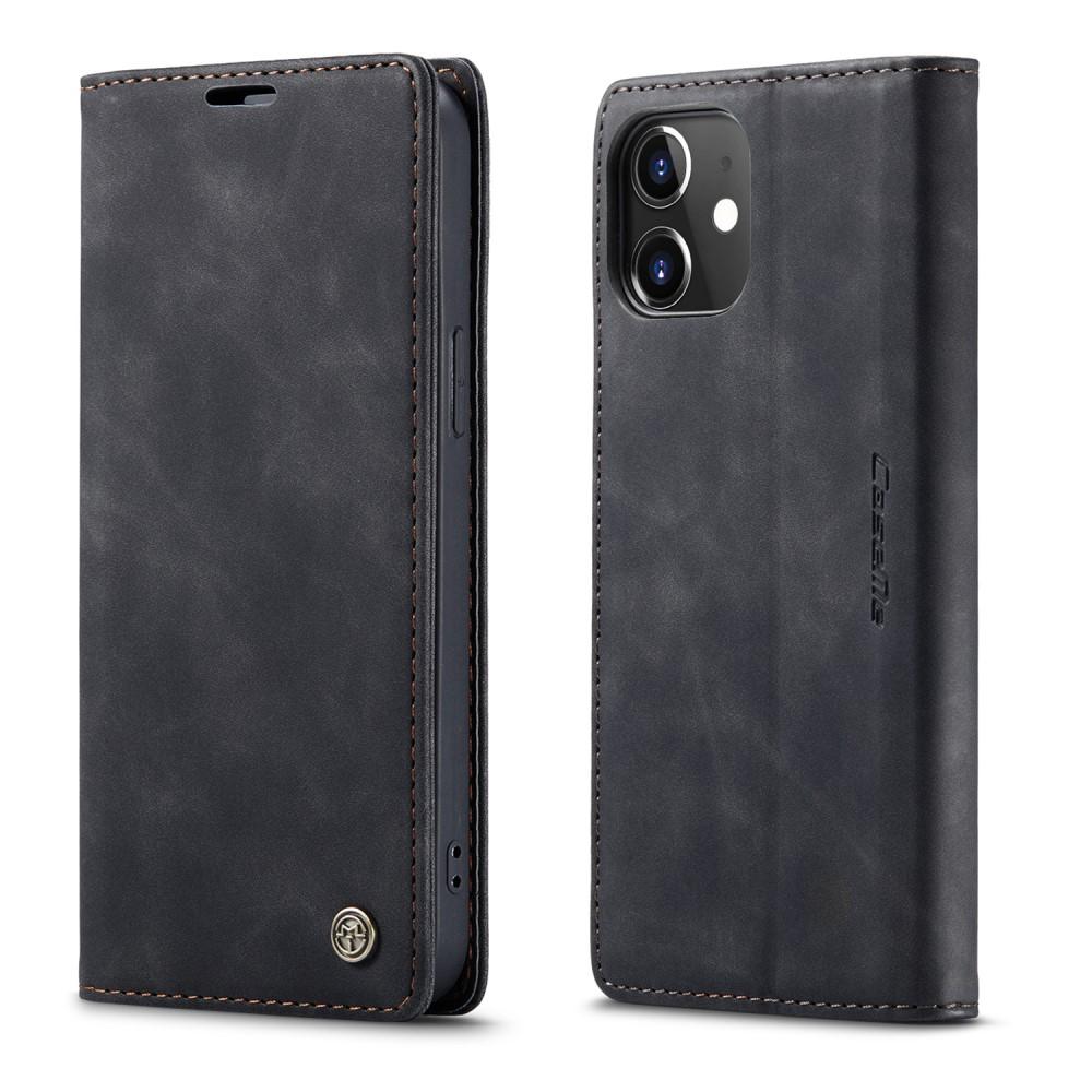 Apple iPhone 12/iPhone 12 Pro Slim Wallet Case Black