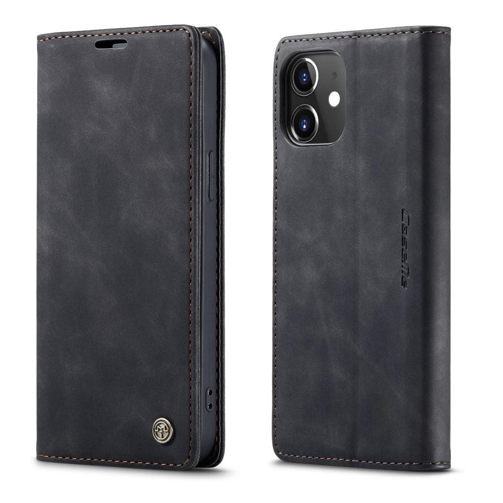 iPhone 12/12 Pro Slim Wallet Case Black