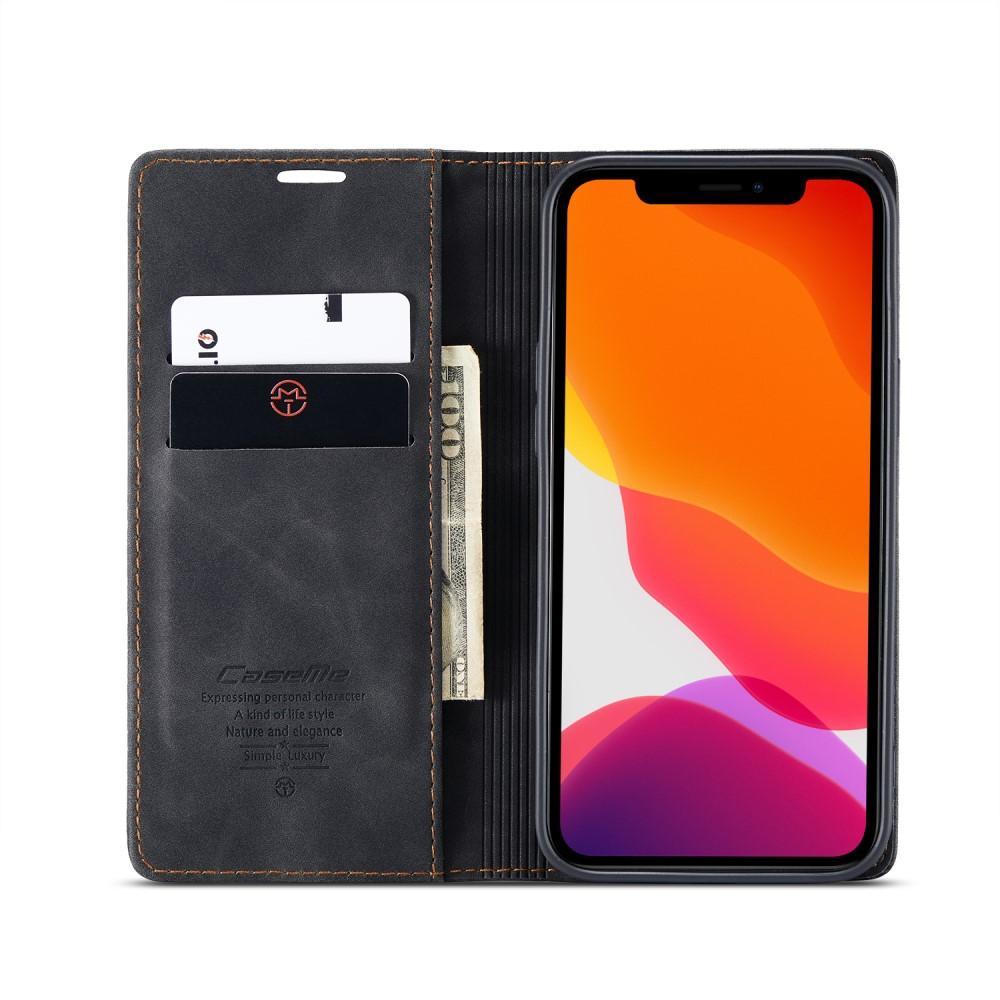 iPhone 12 Mini Slim Wallet Case Black