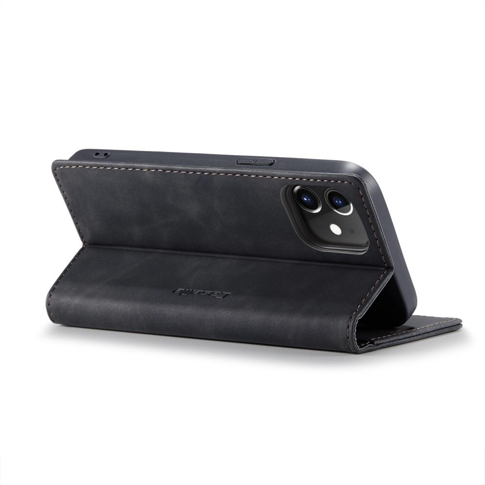 iPhone 12 Mini Slim Wallet Case Black