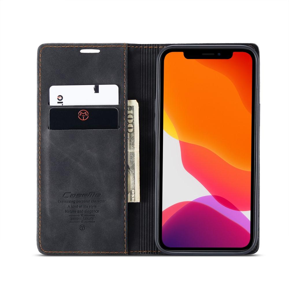 Apple iPhone 12/iPhone 12 Pro Slim Wallet Case Black