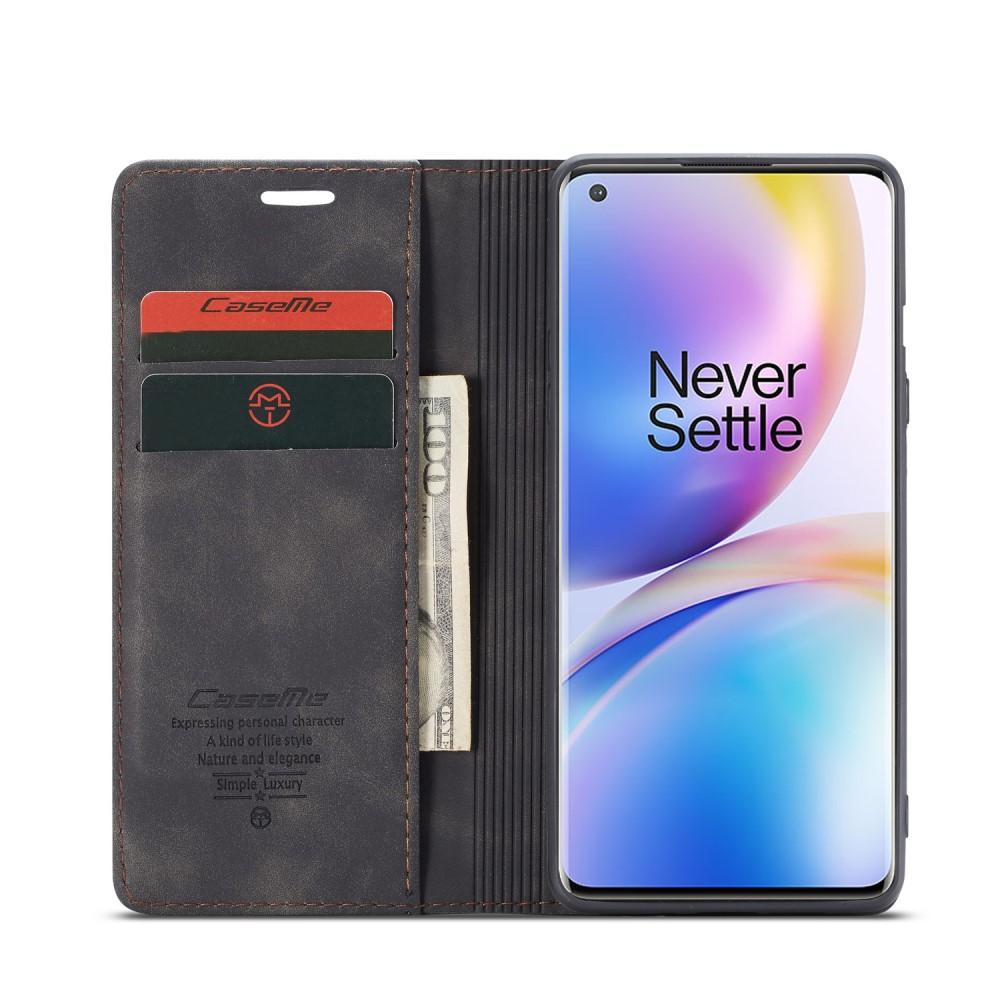 OnePlus 8 Pro Slim Wallet Case Black