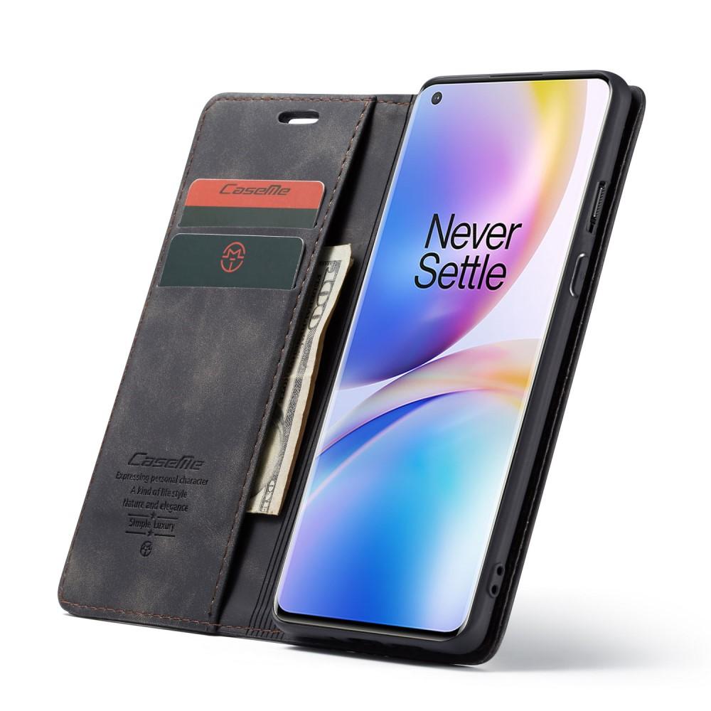 OnePlus 8 Pro Slim Wallet Case Black