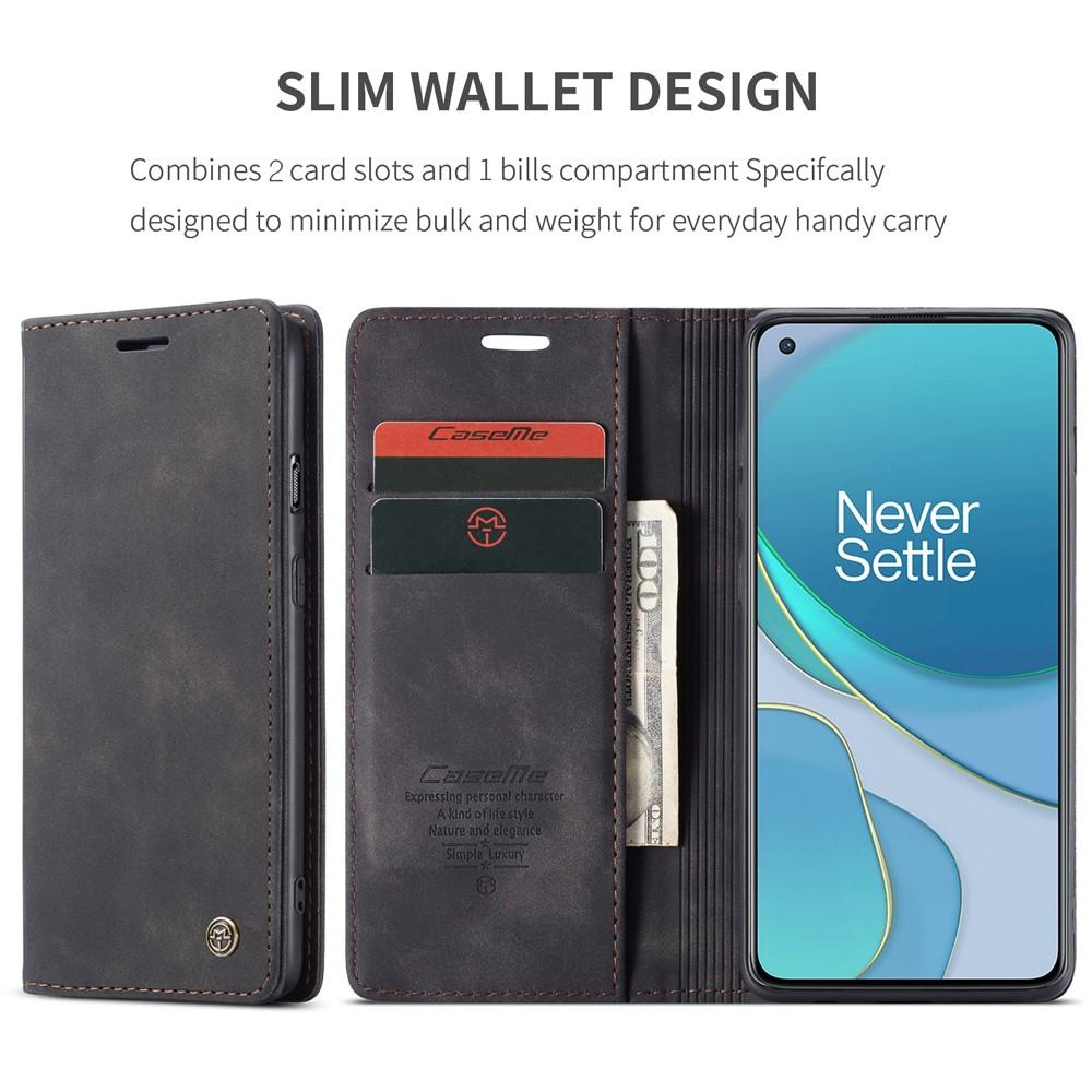 OnePlus 8T Slim Wallet Case Black