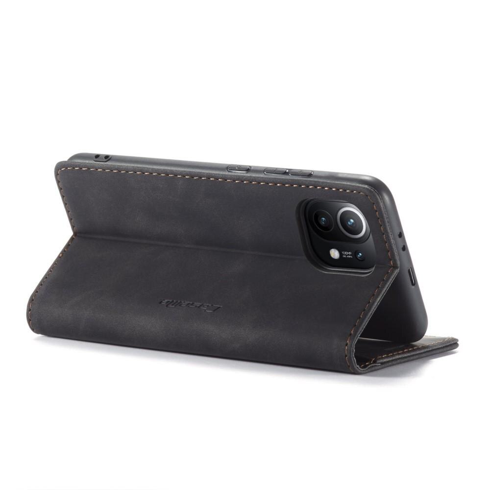 Xiaomi Mi 11 Slim Wallet Case Black