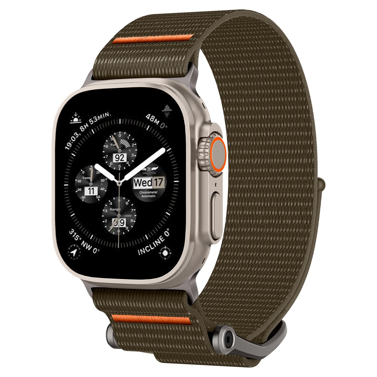 Apple Watch 45mm Series 8 DuraPro Flex Ultra Khaki