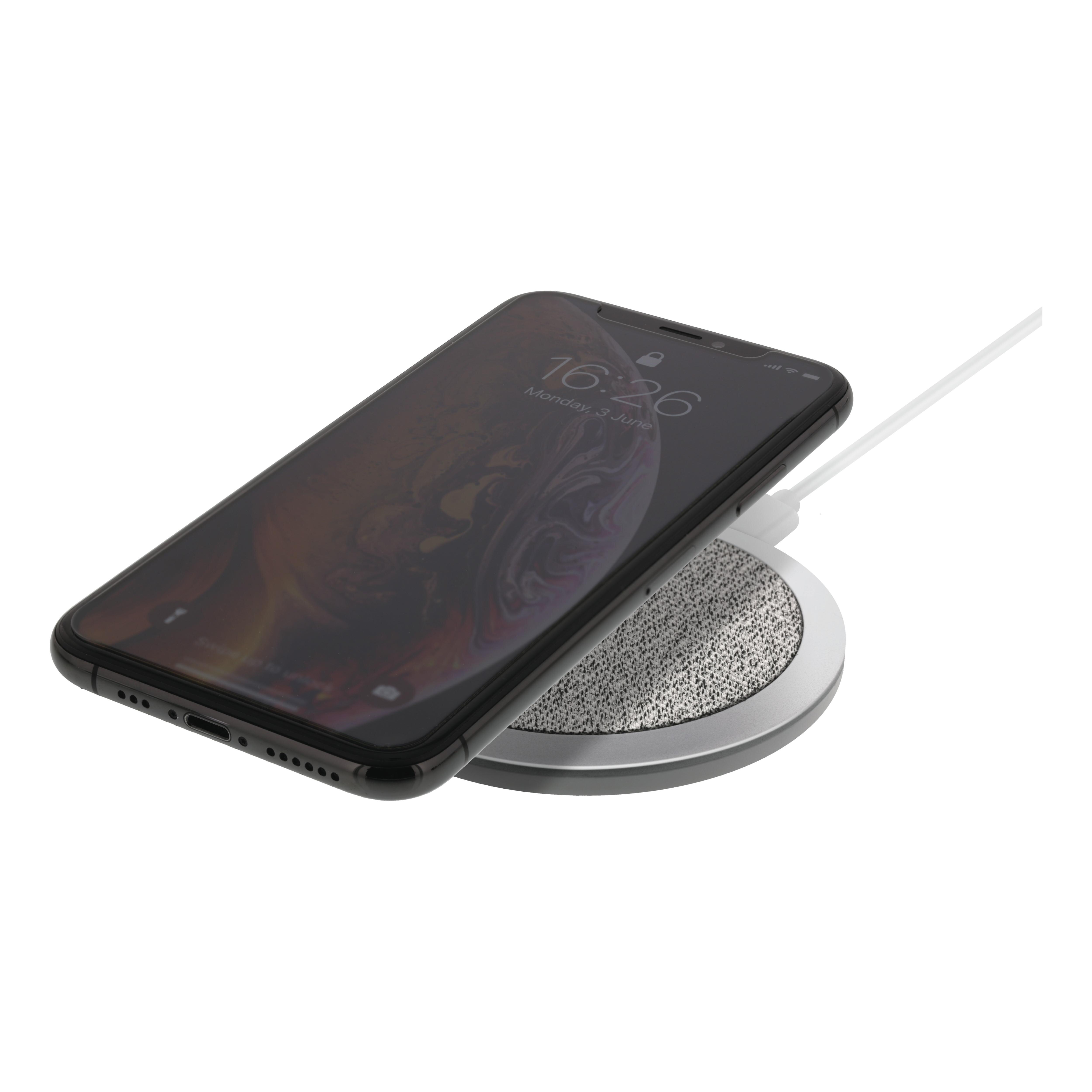 Qi 10W Wireless Charging Stand Grey