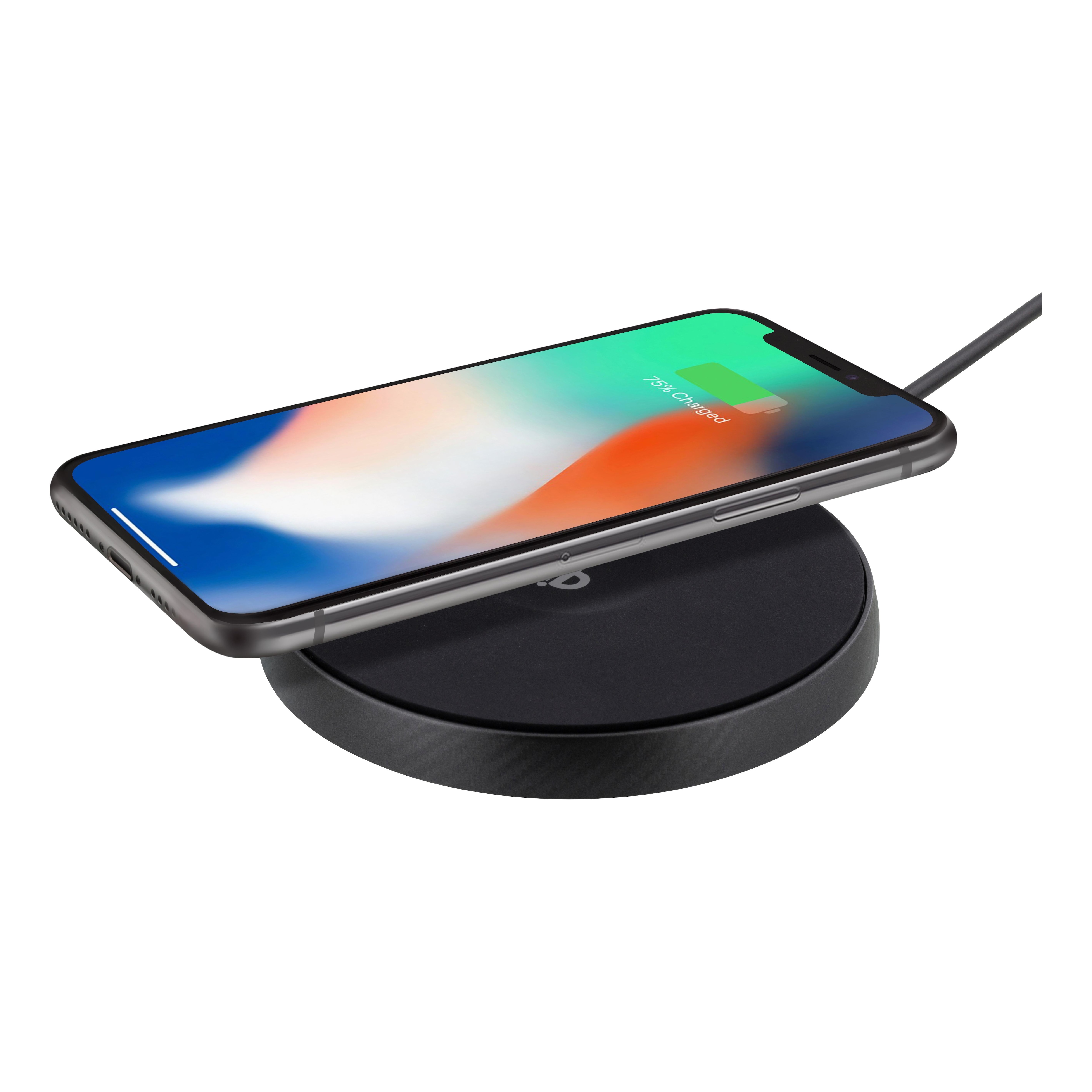 Qi 10W Wireless Charging Stand Black