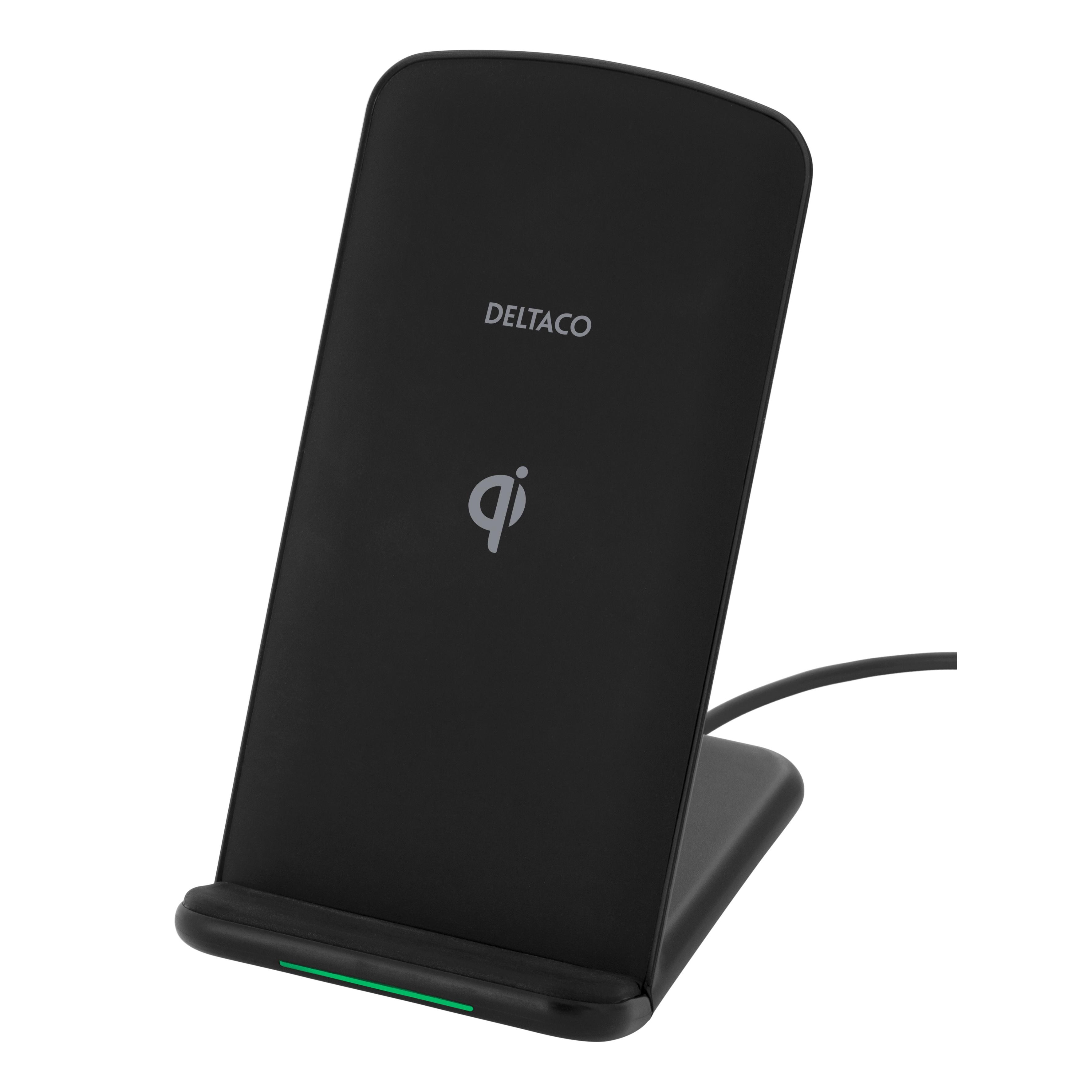 Qi 10W Wireless Charging Stand Black