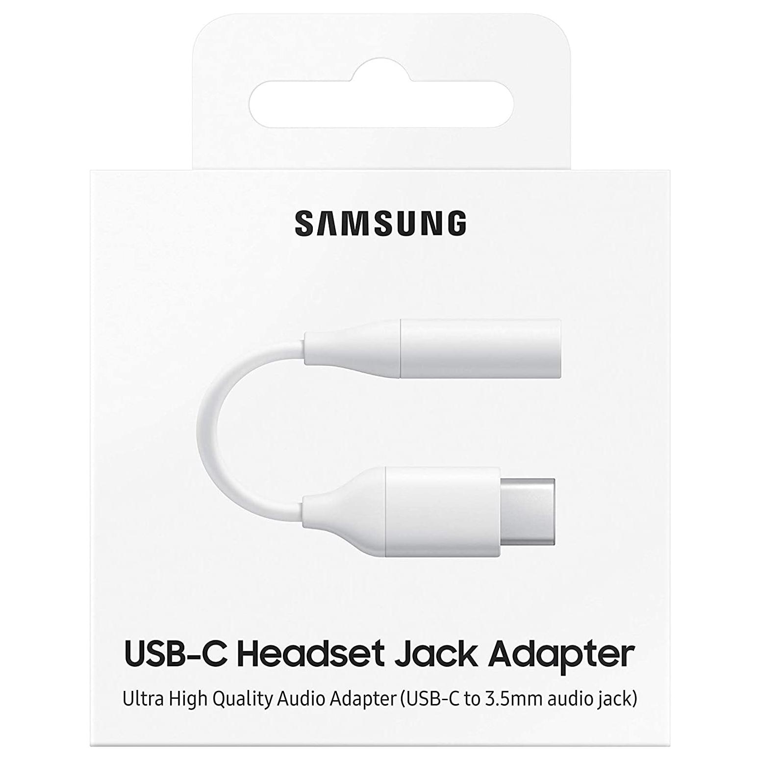 Adapter USB-C to 3.5 mm DAC (EE-UC10JU) White