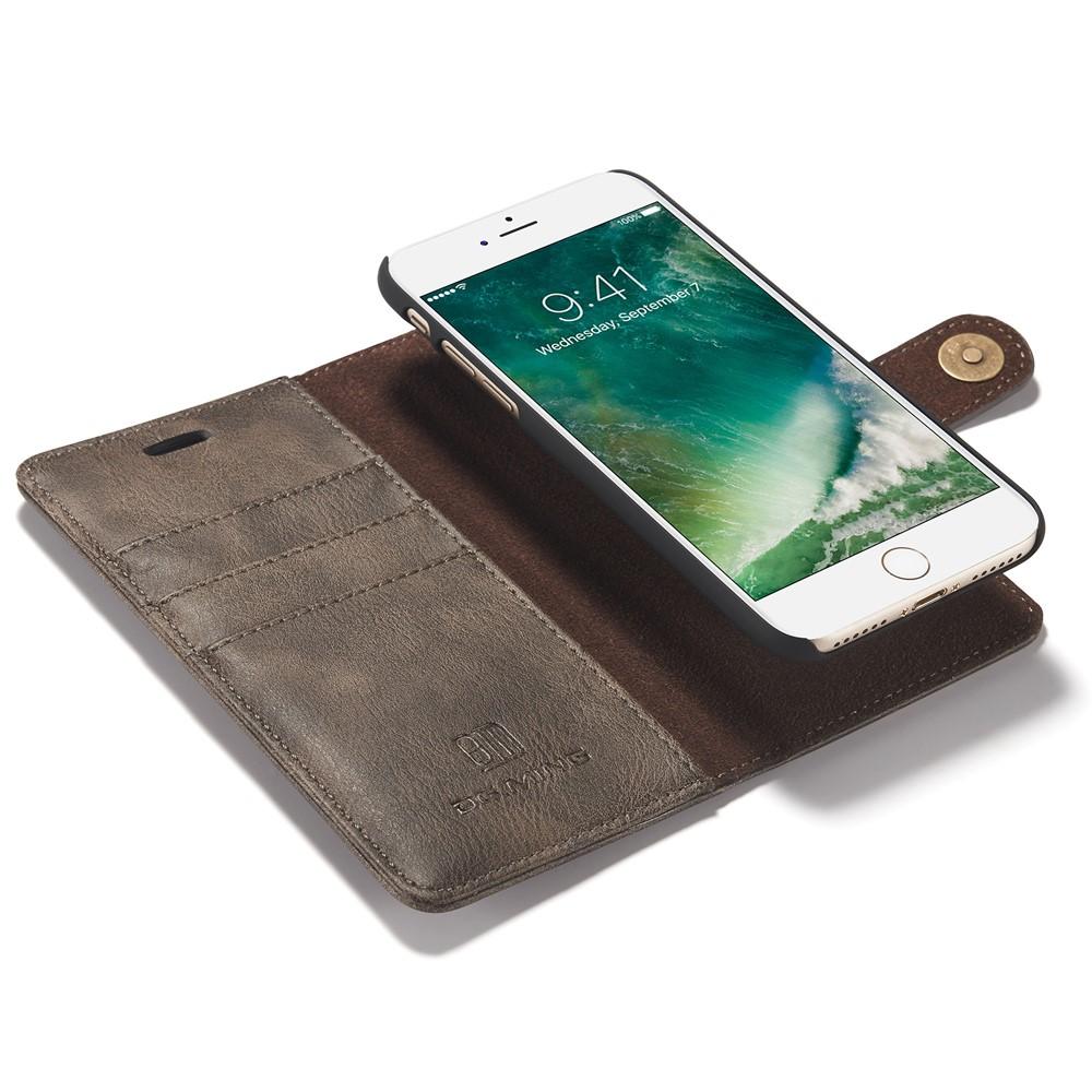 iPhone SE (2020) Magnet Wallet Brown