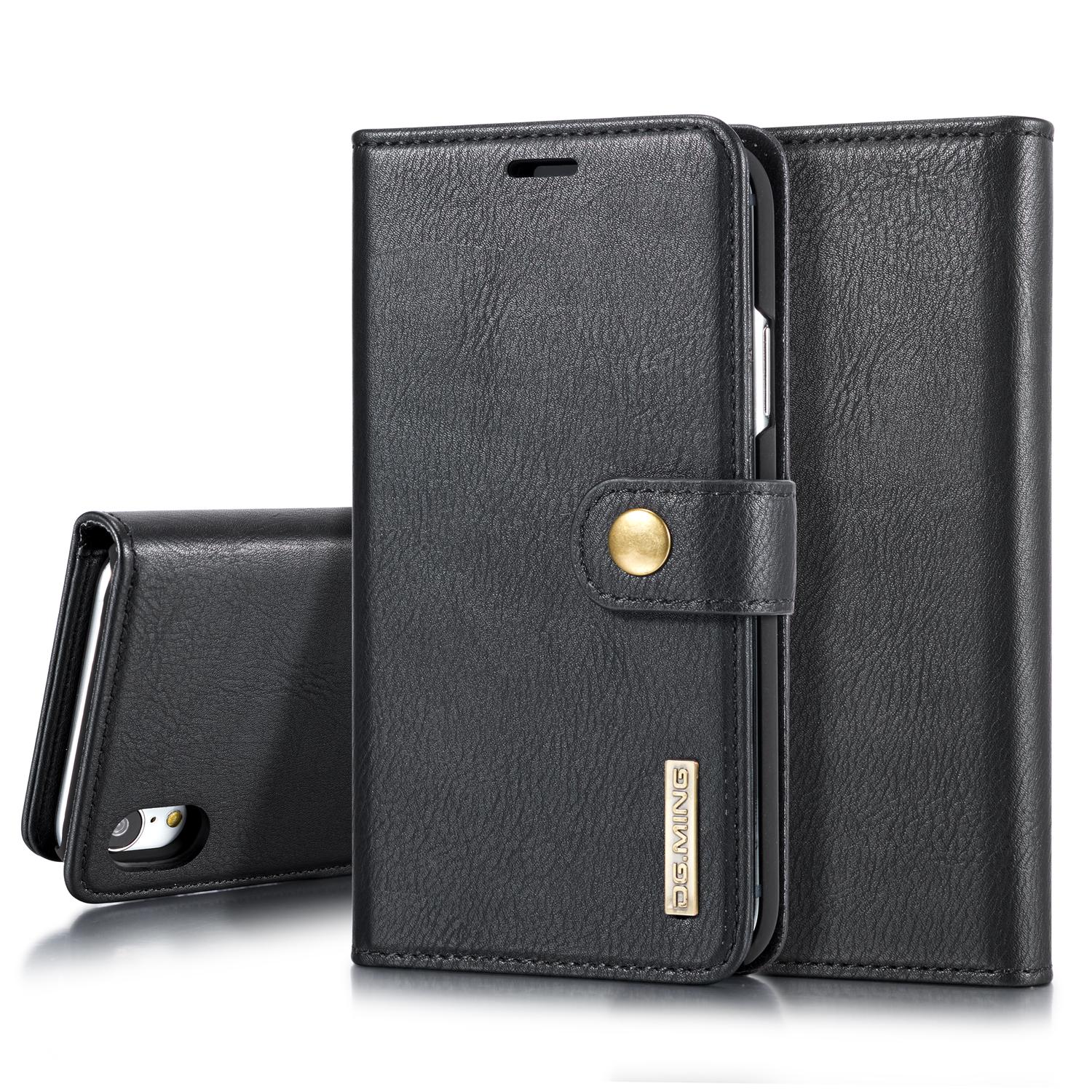 iPhone Xr Magnet Wallet Black