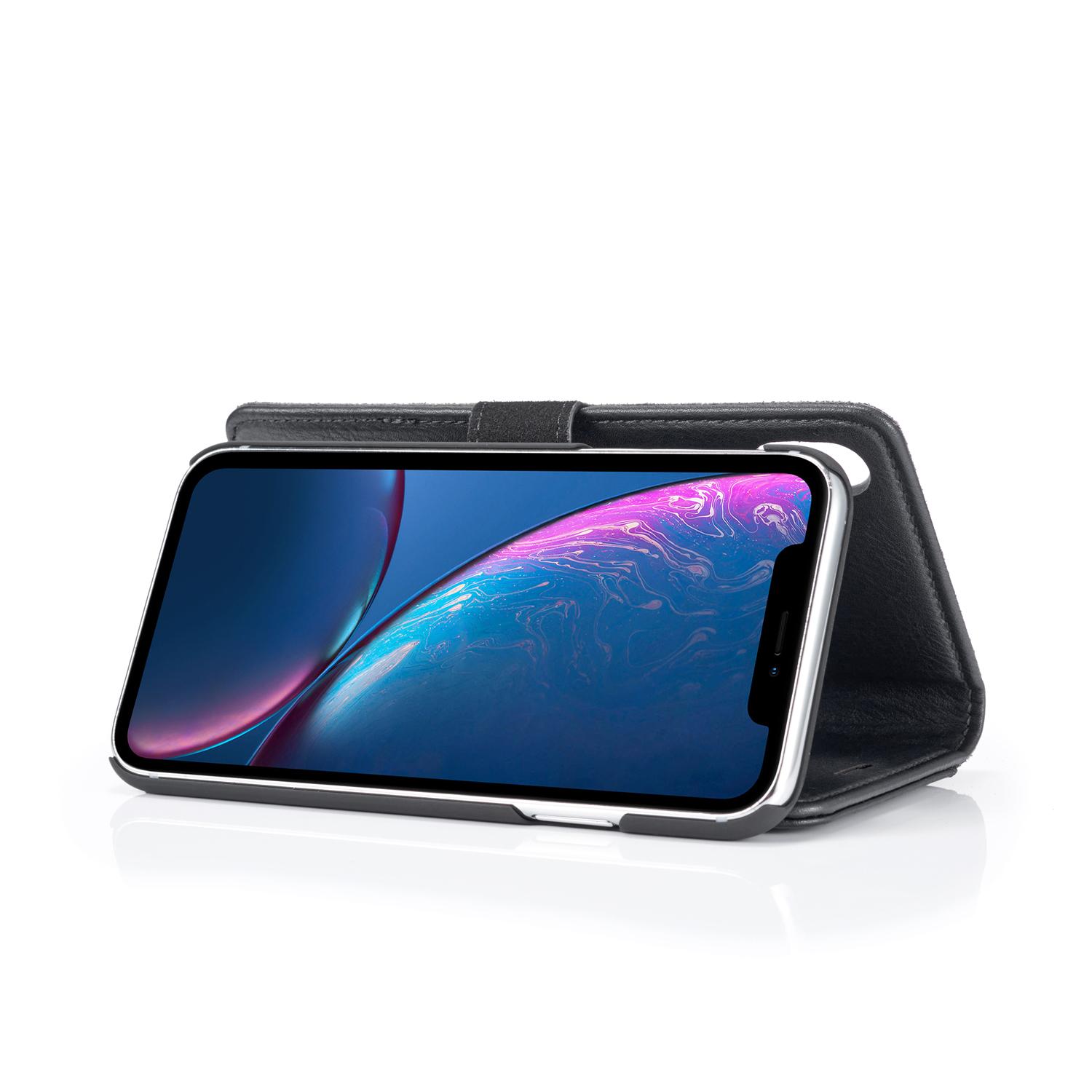 iPhone Xr Magnet Wallet Black