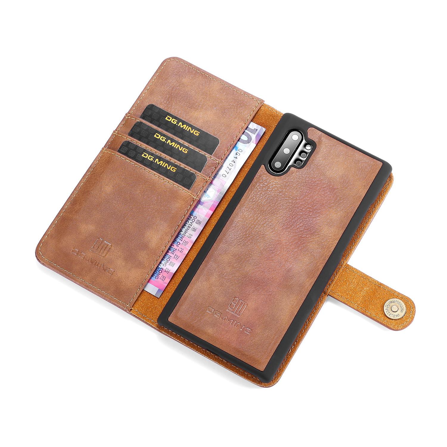 Samsung Galaxy Note 10 Plus Magnet Wallet Cognac