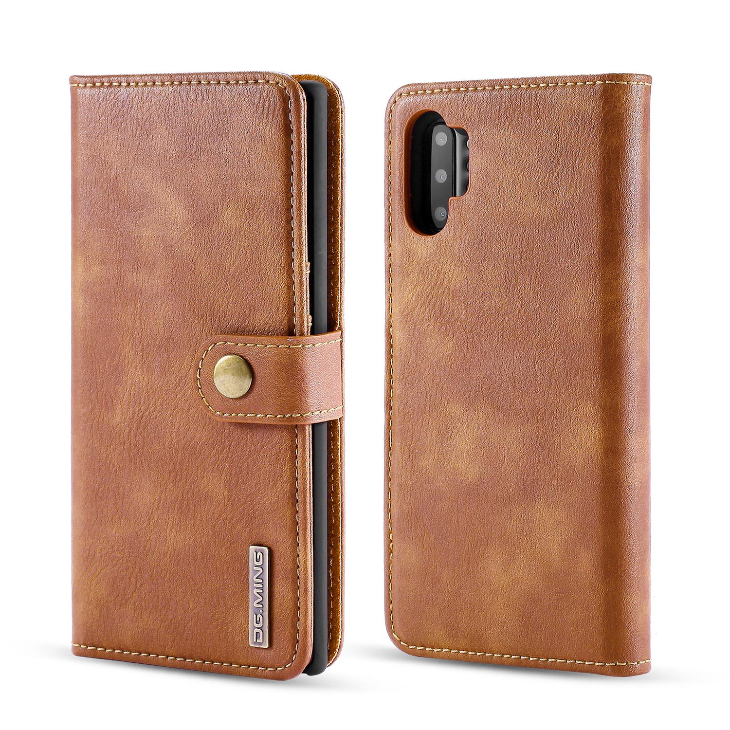 Samsung Galaxy Note 10 Plus Magnet Wallet Cognac