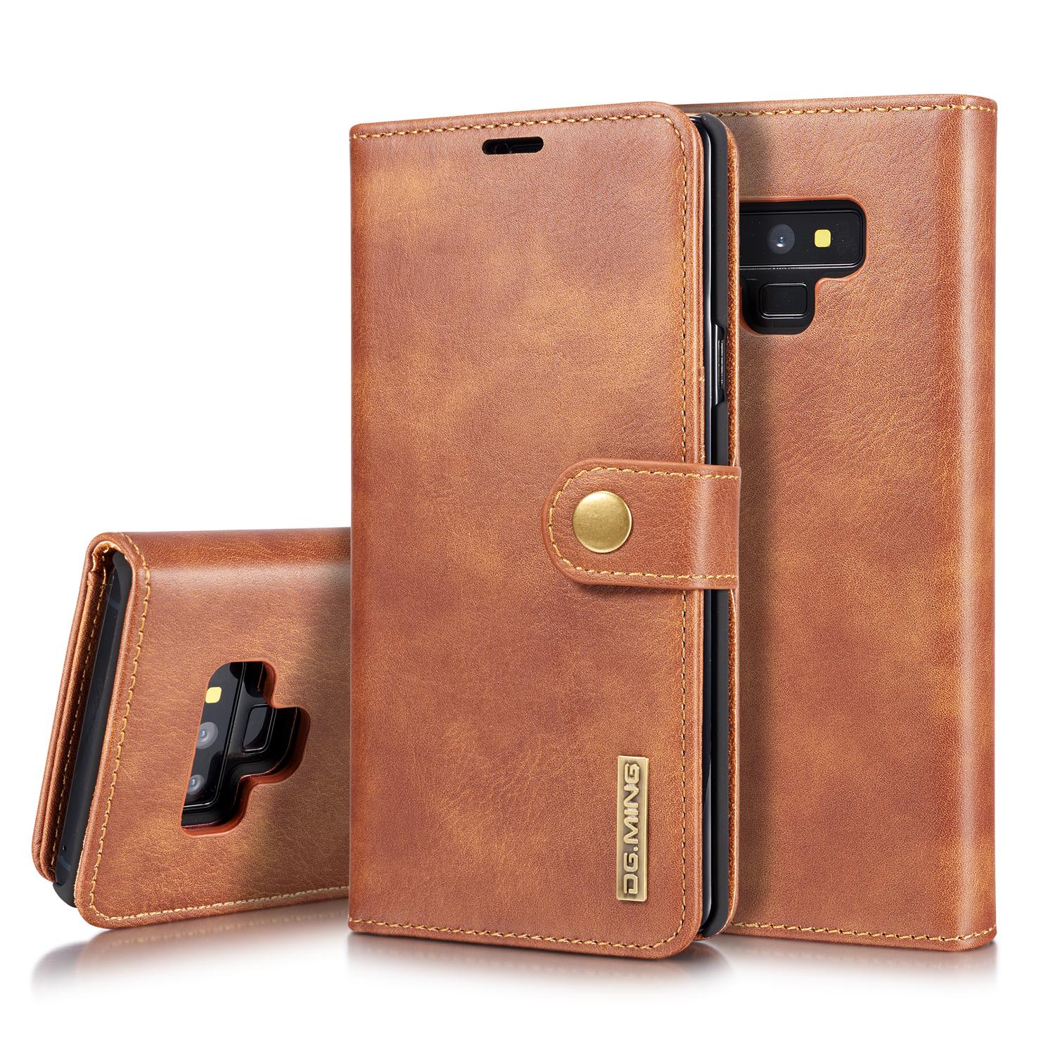 Samsung Galaxy Note 9 Magnet Wallet Cognac