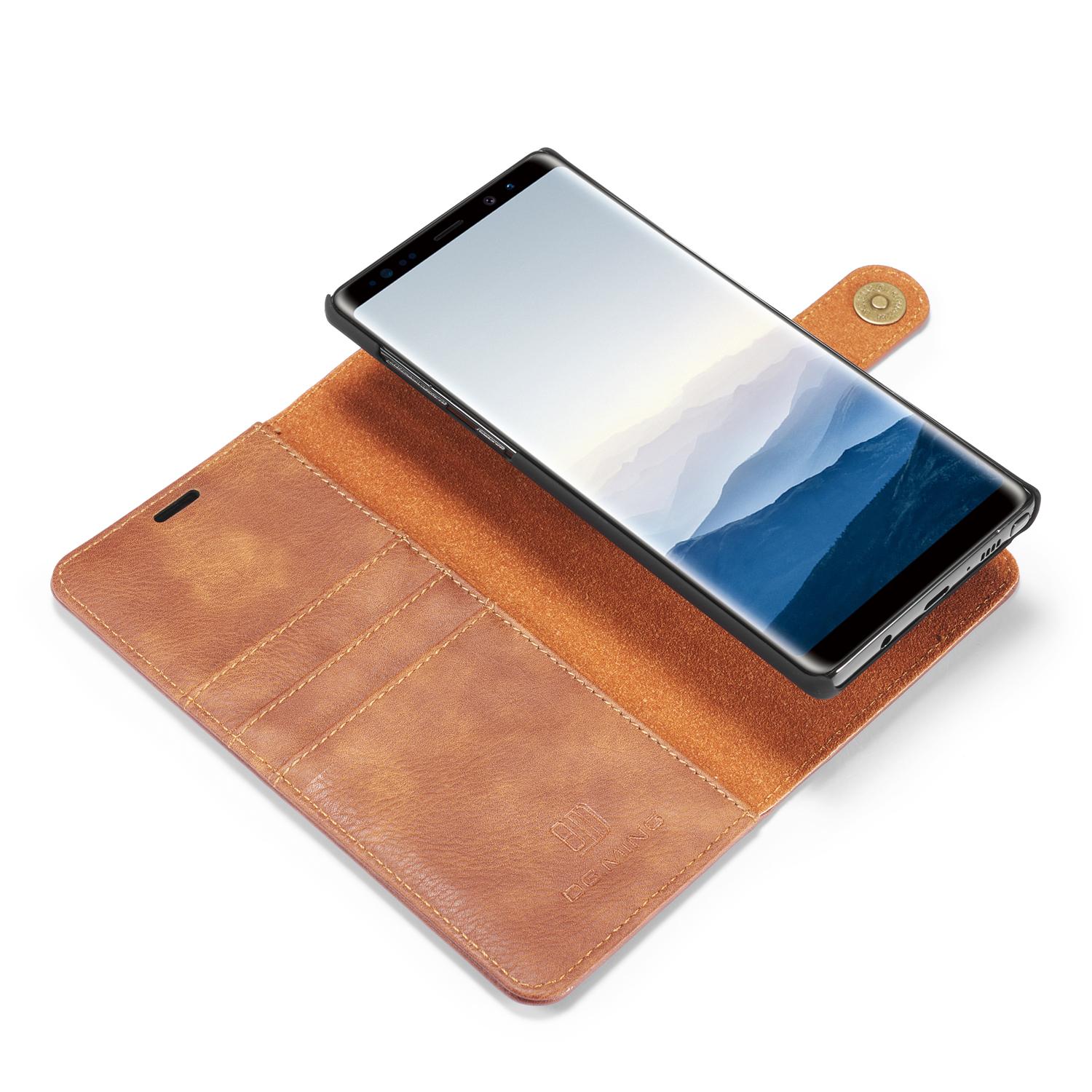 Samsung Galaxy Note 9 Magnet Wallet Cognac