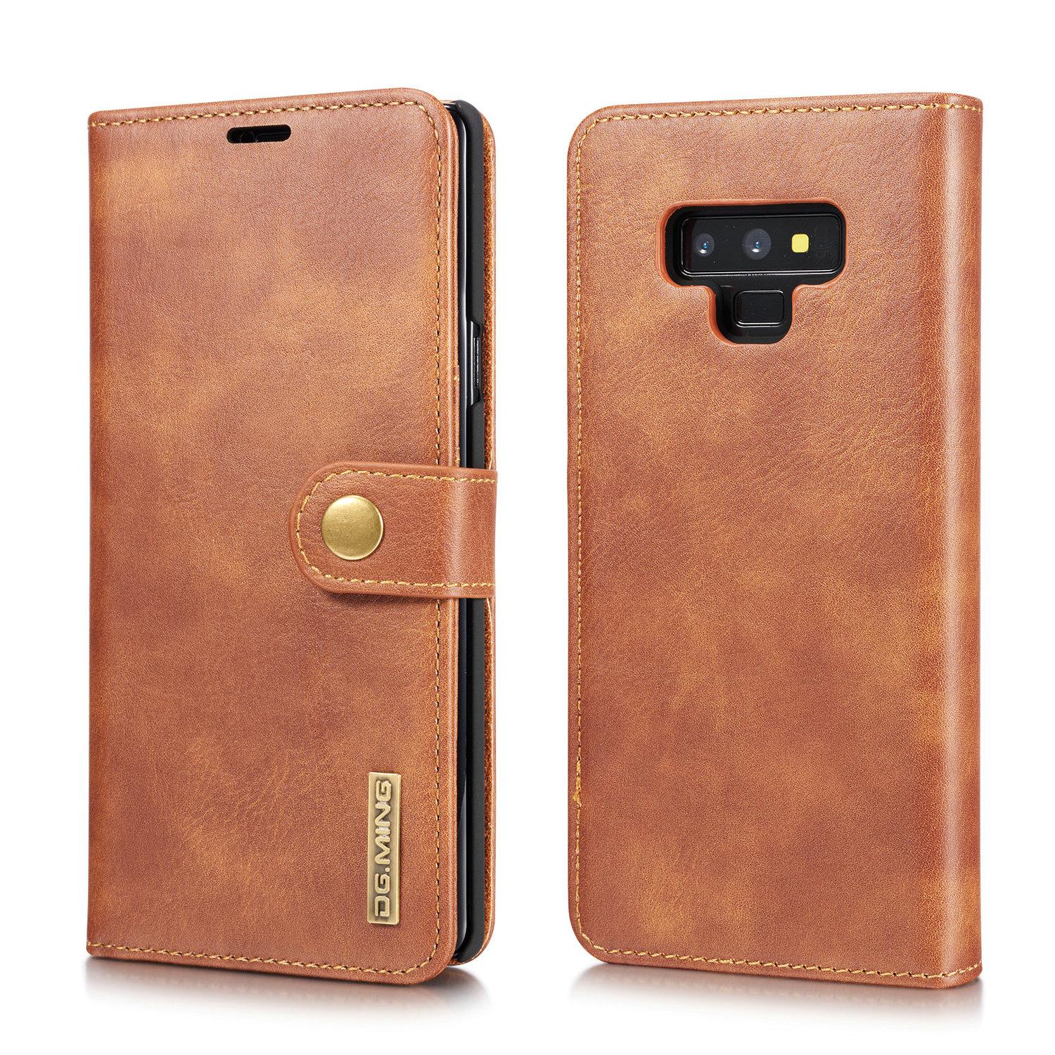 Samsung Galaxy Note 9 Magnet Wallet Cognac