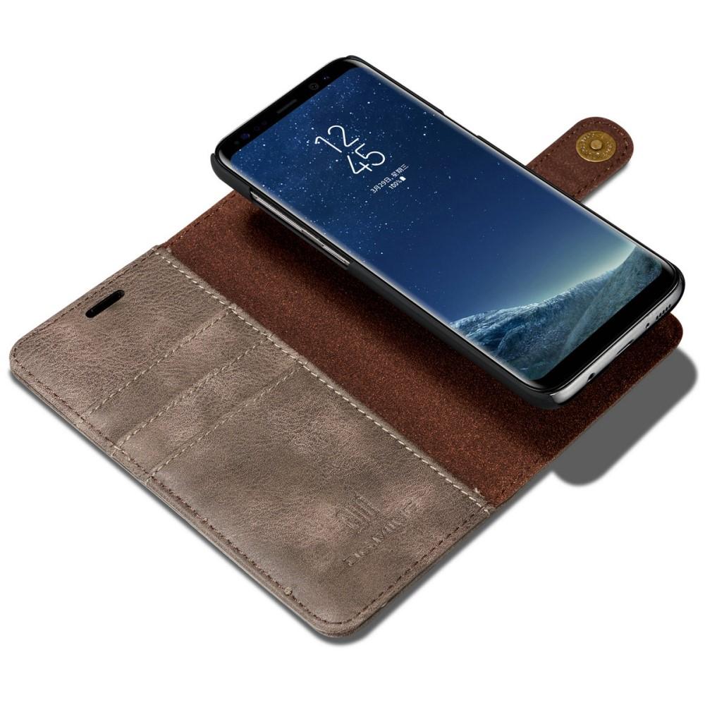 Samsung Galaxy S8 Magnet Wallet Brown