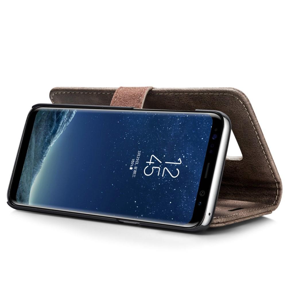 Samsung Galaxy S8 Magnet Wallet Brown