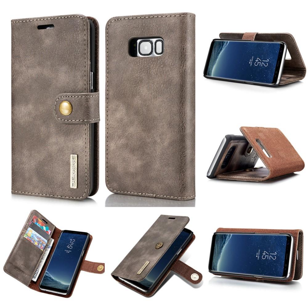 Samsung Galaxy S8 Magnet Wallet Brown