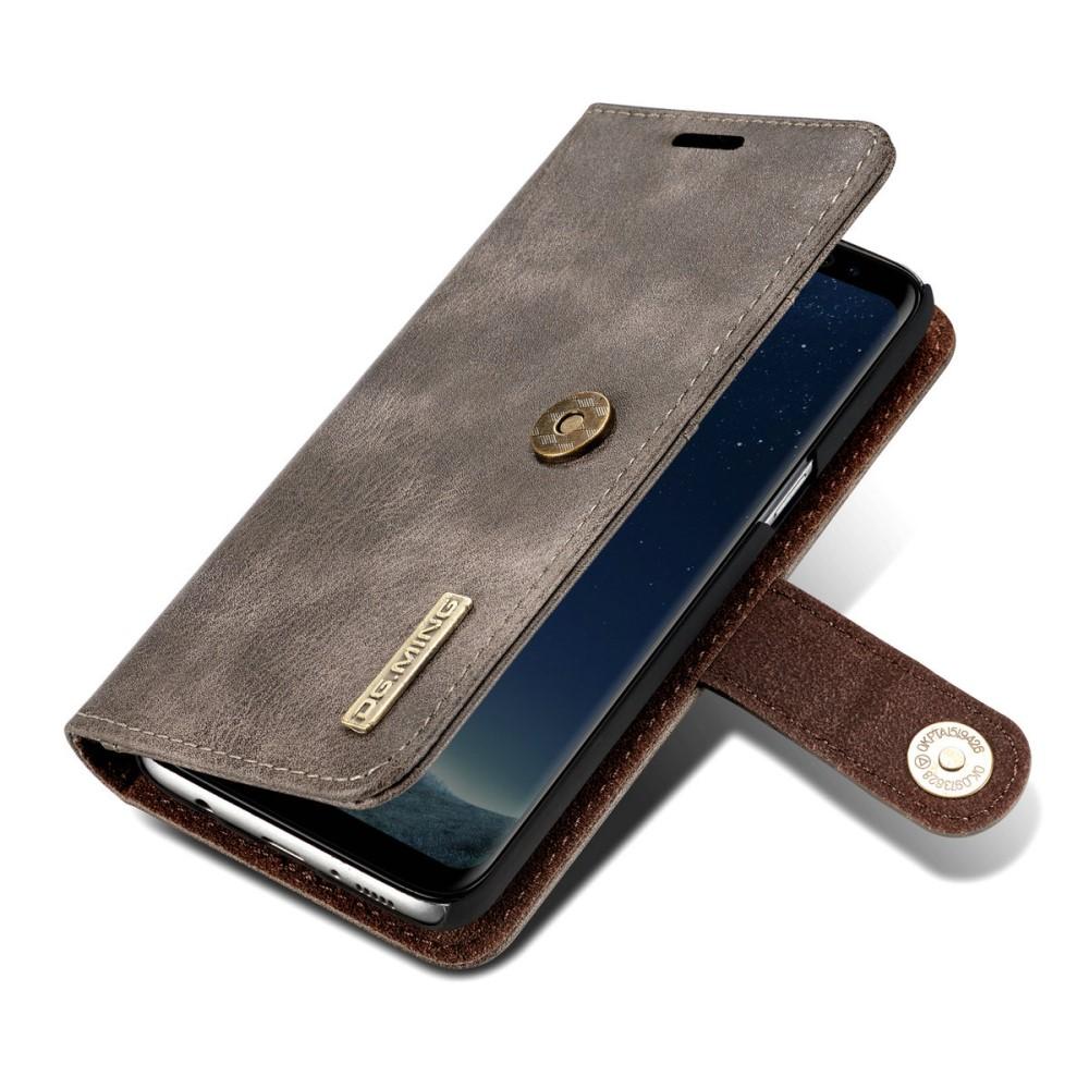 Samsung Galaxy S8 Magnet Wallet Brown