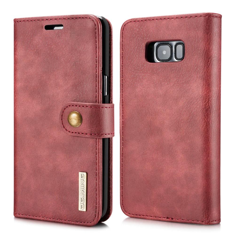Samsung Galaxy S8 Magnet Wallet Red